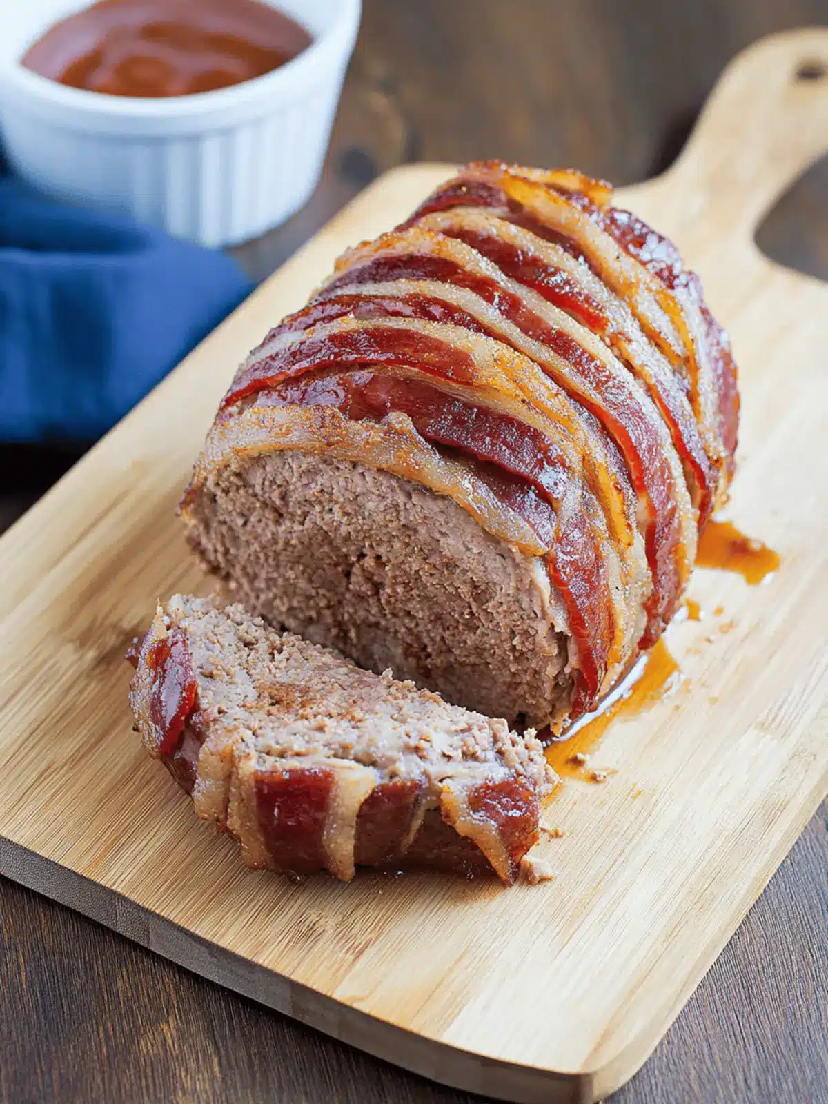 Bacon-Wrapped Meatloaf: Your New Family Dinner Crush 2 Bacon-Wrapped Meatloaf