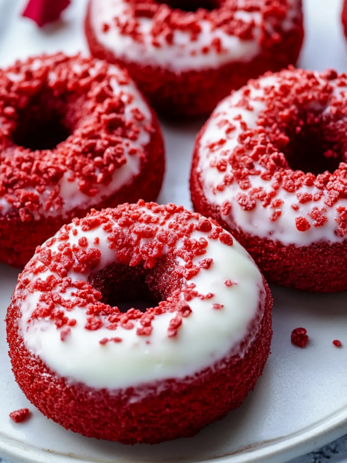 Keto Red Velvet Doughnuts You Can Make in a Flash 2 Keto Red Velvet Doughnuts