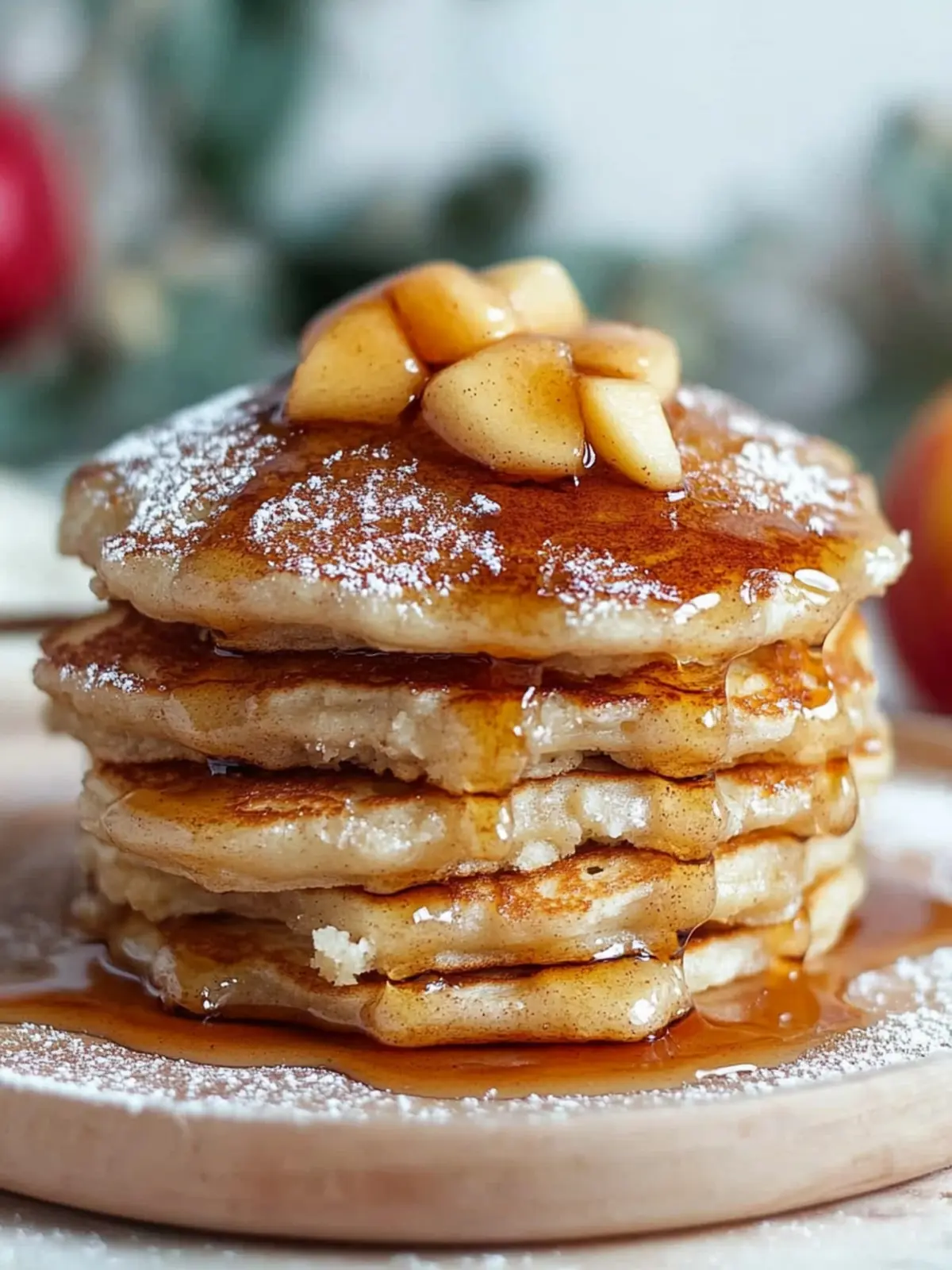 Apple Cinnamon Pancakes to Sweeten Your Morning Routine 2 Apple Cinnamon Pancakes