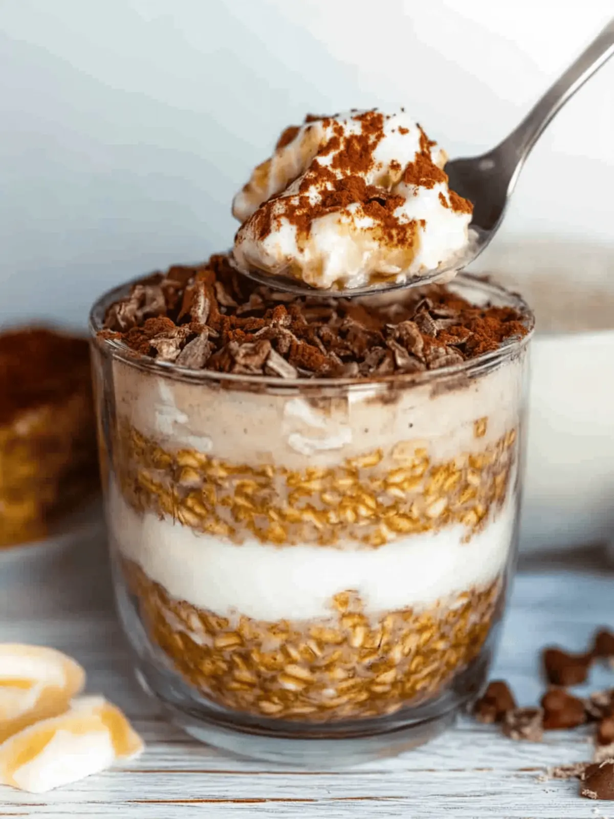 Tiramisu Overnight Oats: A Deliciously Healthy Breakfast Upgrade 3 Tiramisu Overnight Oats