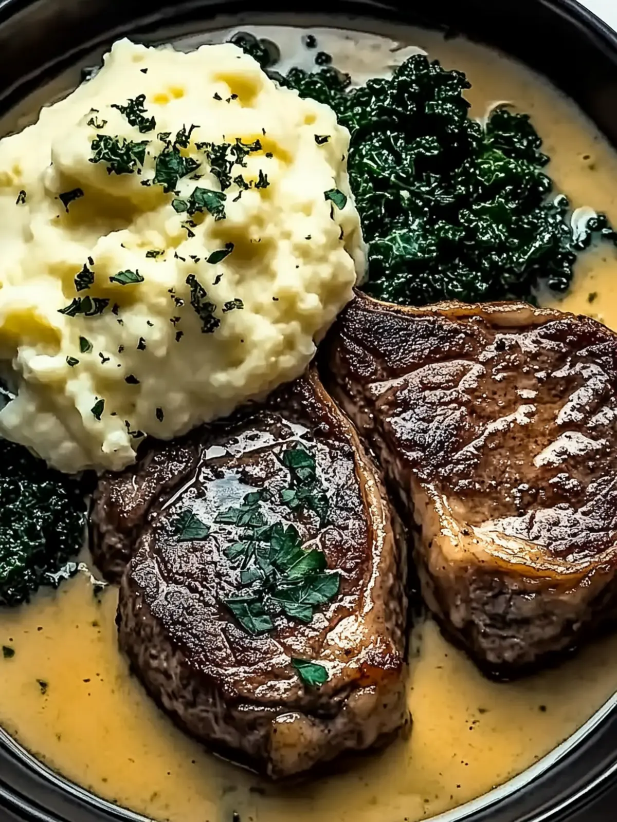 Savor Gaelic Irish Steaks with Creamy Kale Colcannon Tonight 3 Savor Gaelic Irish Steaks with Creamy Kale Colcannon Delight