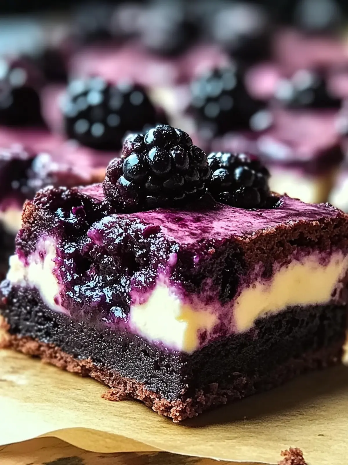 Irresistible Blackberry Cheesecake Brownies You ll Crave Daily 4 Irresistible Blackberry Cheesecake Brownies