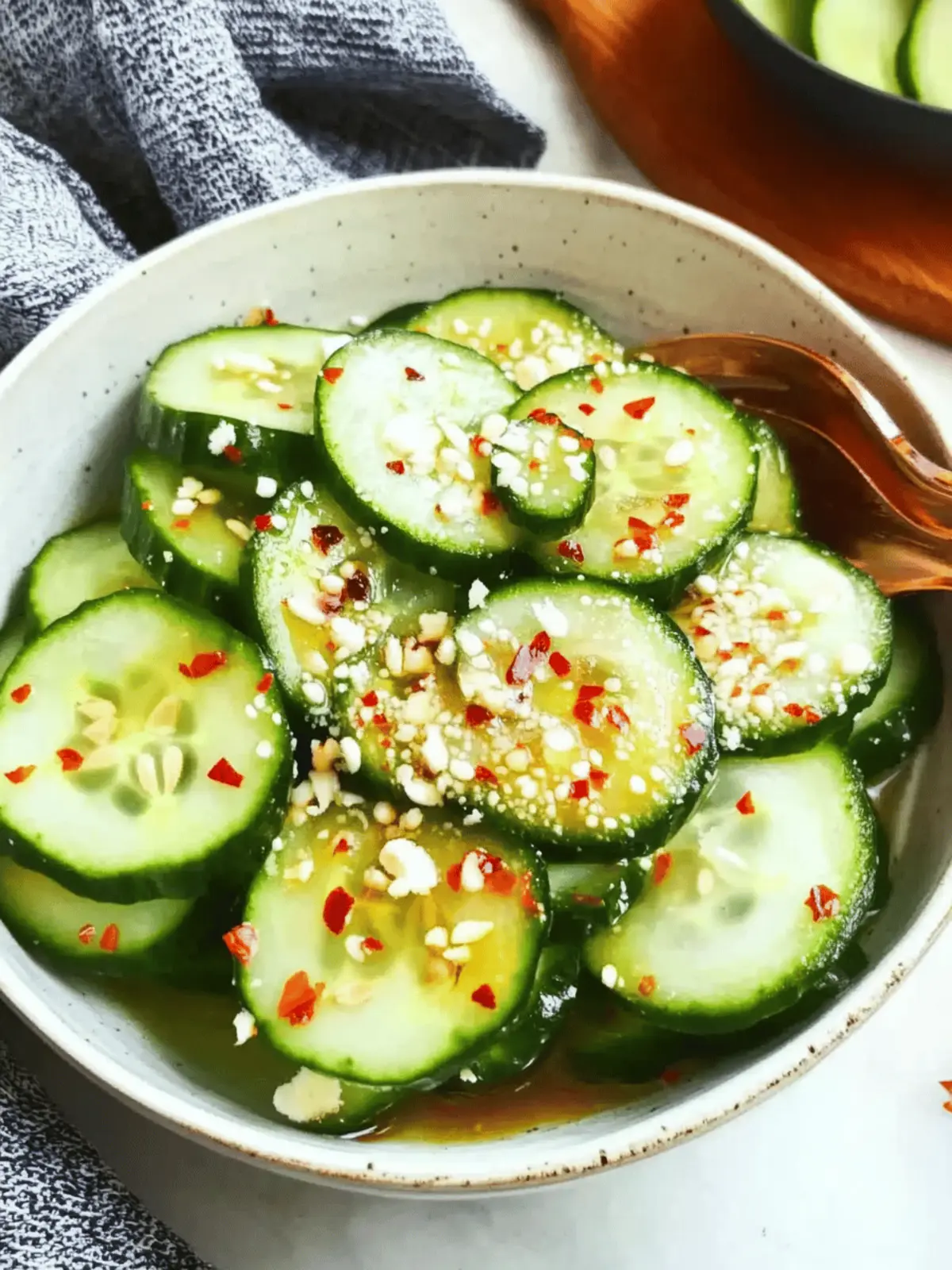 Delicious Asian Cucumber Salad: Refreshing & Guilt-Free Twist 4 Asian Cucumber Salad