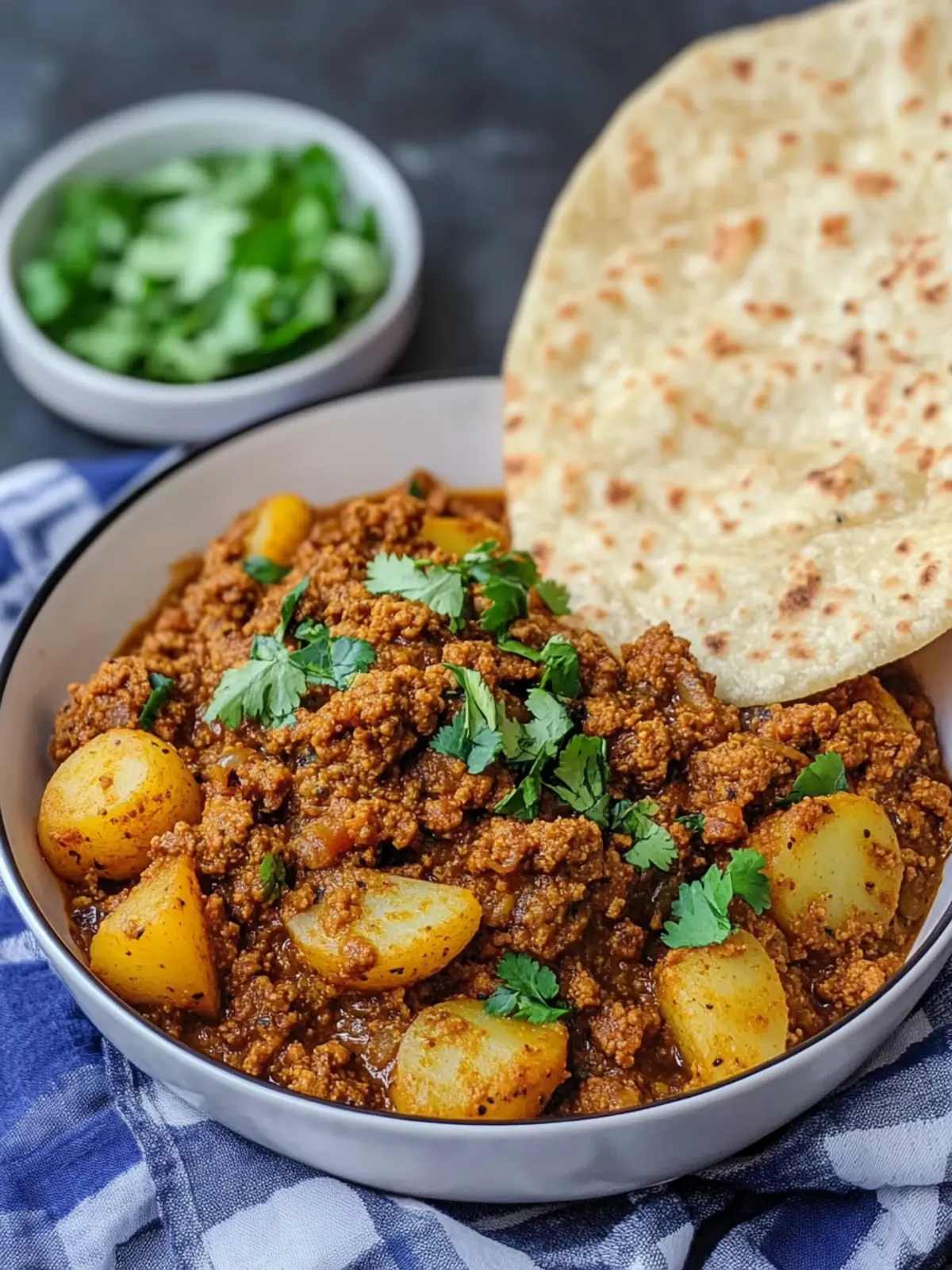 Aloo Keema Delight: Cozy Beef and Potato Curry Made Easy 4 Aloo Keema (Pakistani Ground Beef and Potato Curry)