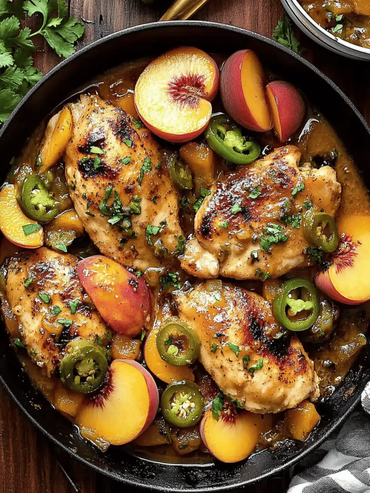 Jalapeno Peach Chicken: Sweet & Spicy Dinner Magic 3 Jalapeno Peach Chicken