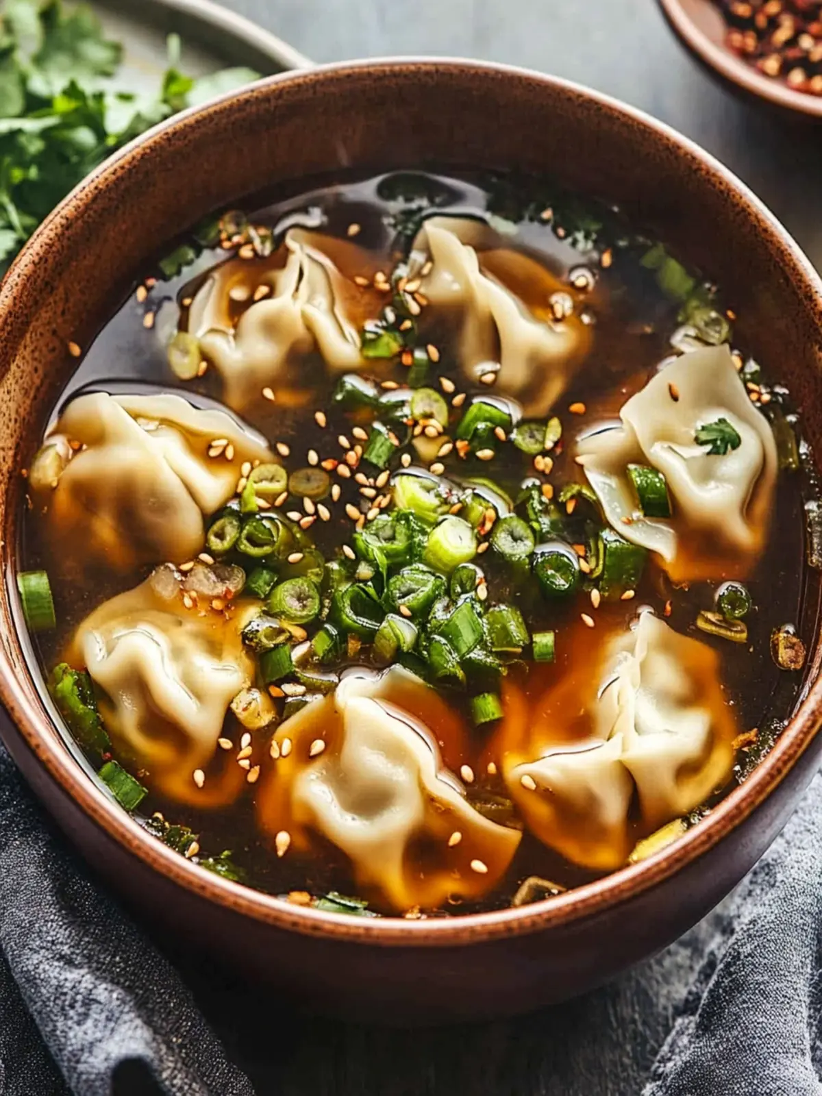 Cozy Potsticker Soup: Comfort Food Made Just for You 3 Potsticker Soup