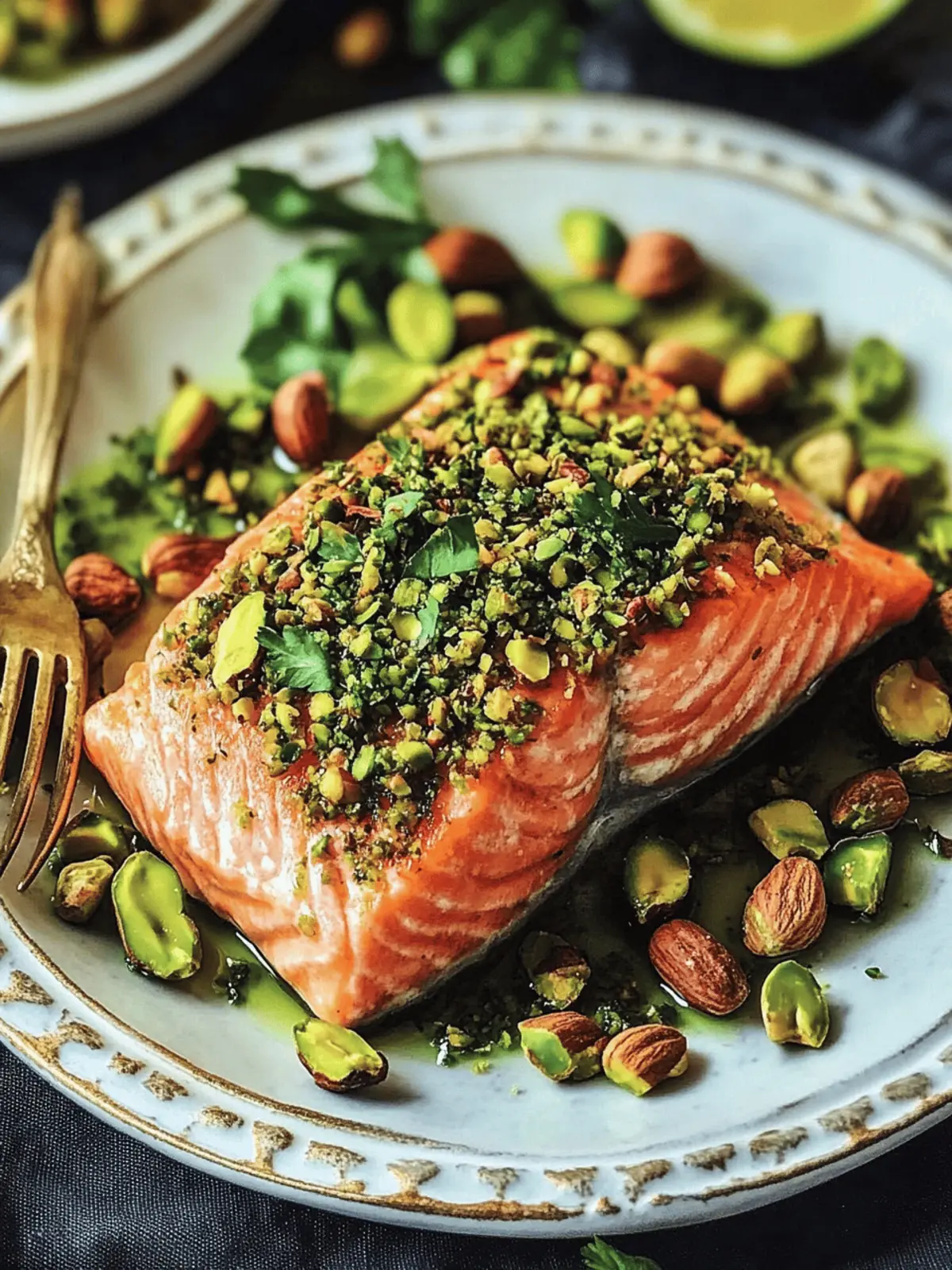 Pistachio-Crusted Salmon with Honey-Dijon Bliss for Dinner 3 Pistachio-Crusted Salmon