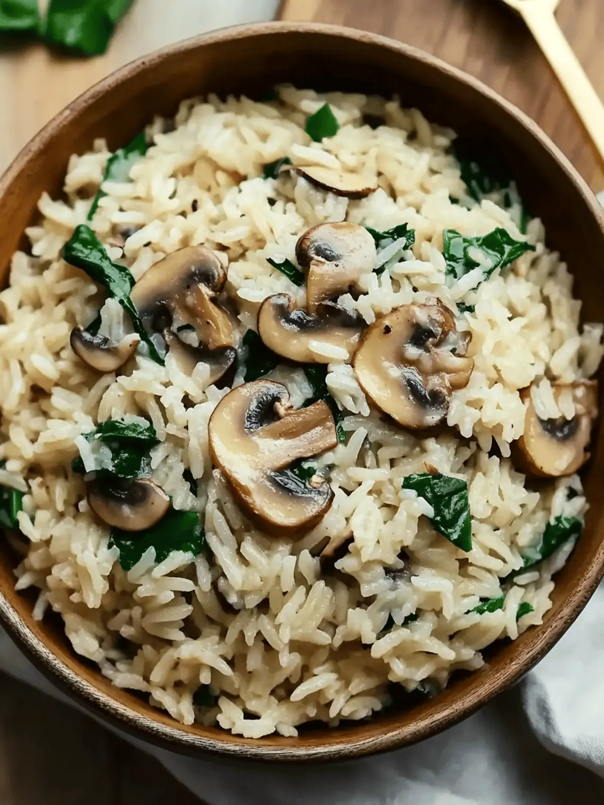 Easy One-Pot Mushroom Rice for Cozy Weeknight Dinners 3 One-Pot Mushroom Rice