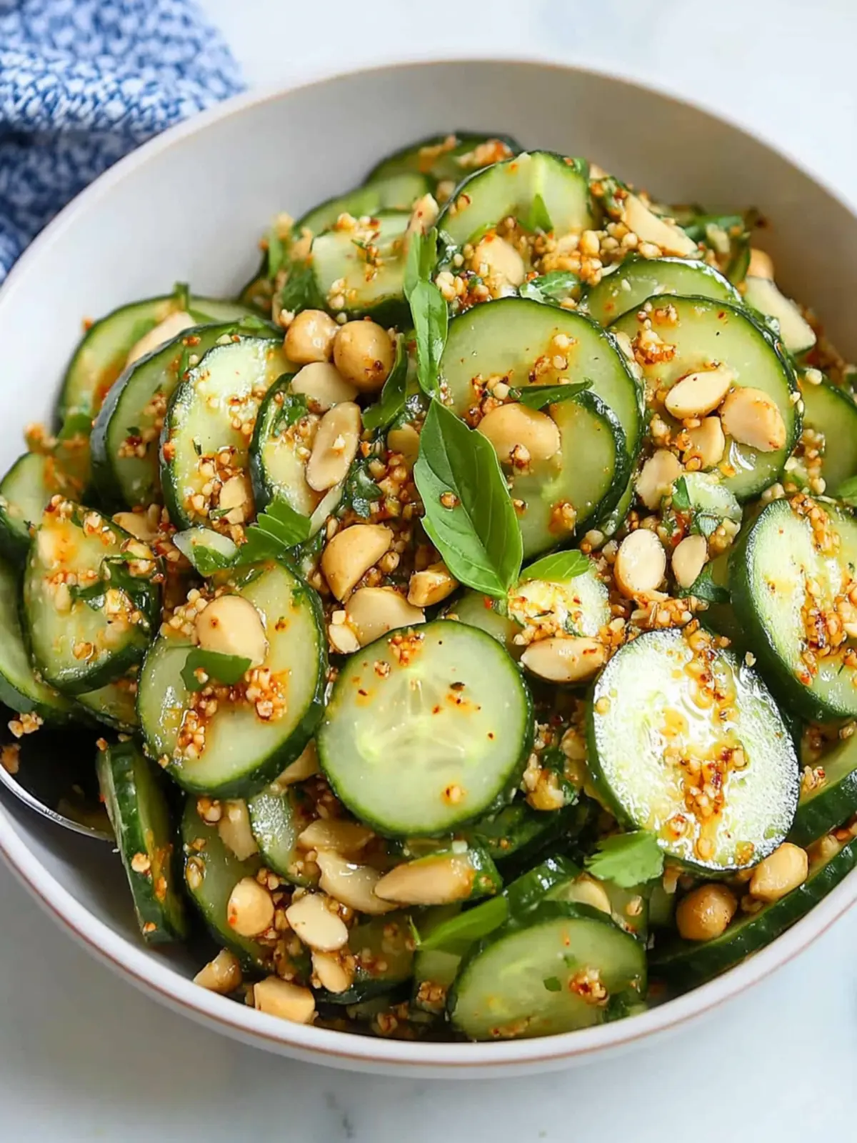Zesty Spicy Peanut Cucumber Salad for Refreshing Crunch 4 Spicy Peanut Cucumber Salad