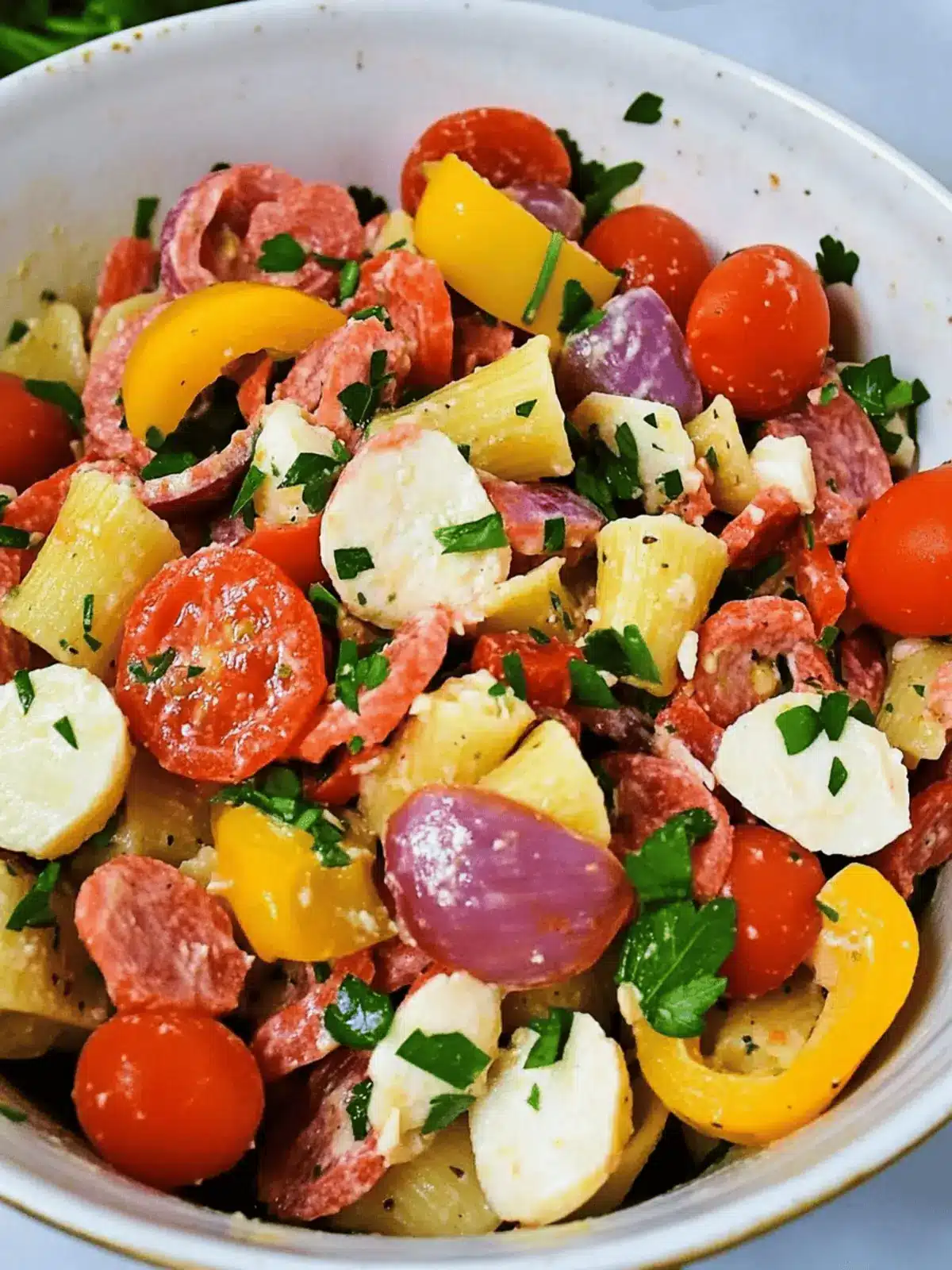 Keto No Pasta Pasta Salad: A Game-Changer for Low-Carb Lovers 4 Keto No Pasta Pasta Salad