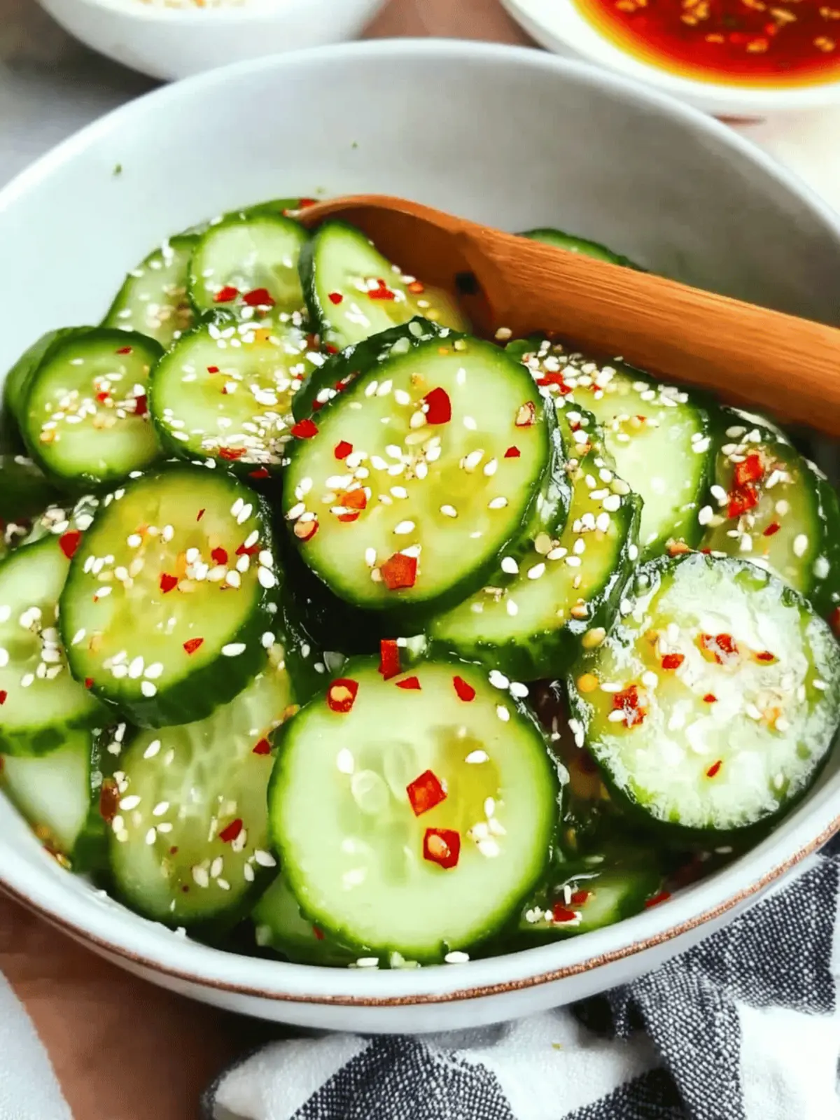 Delicious Asian Cucumber Salad: Refreshing & Guilt-Free Twist 2 Asian Cucumber Salad