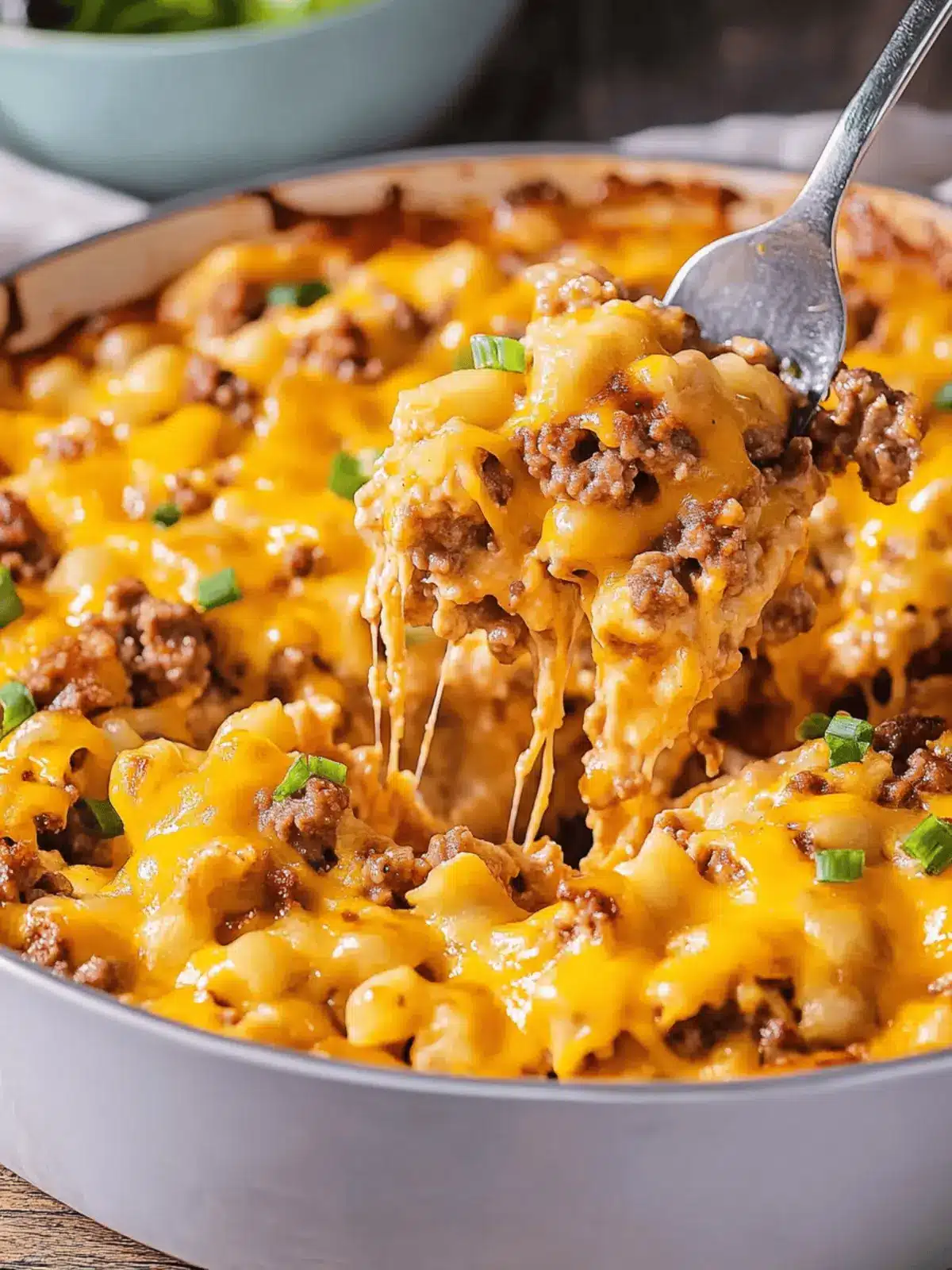 Cheeseburger Casserole: Easy One-Pot Comfort Food Delight 4 Cheeseburger Casserole
