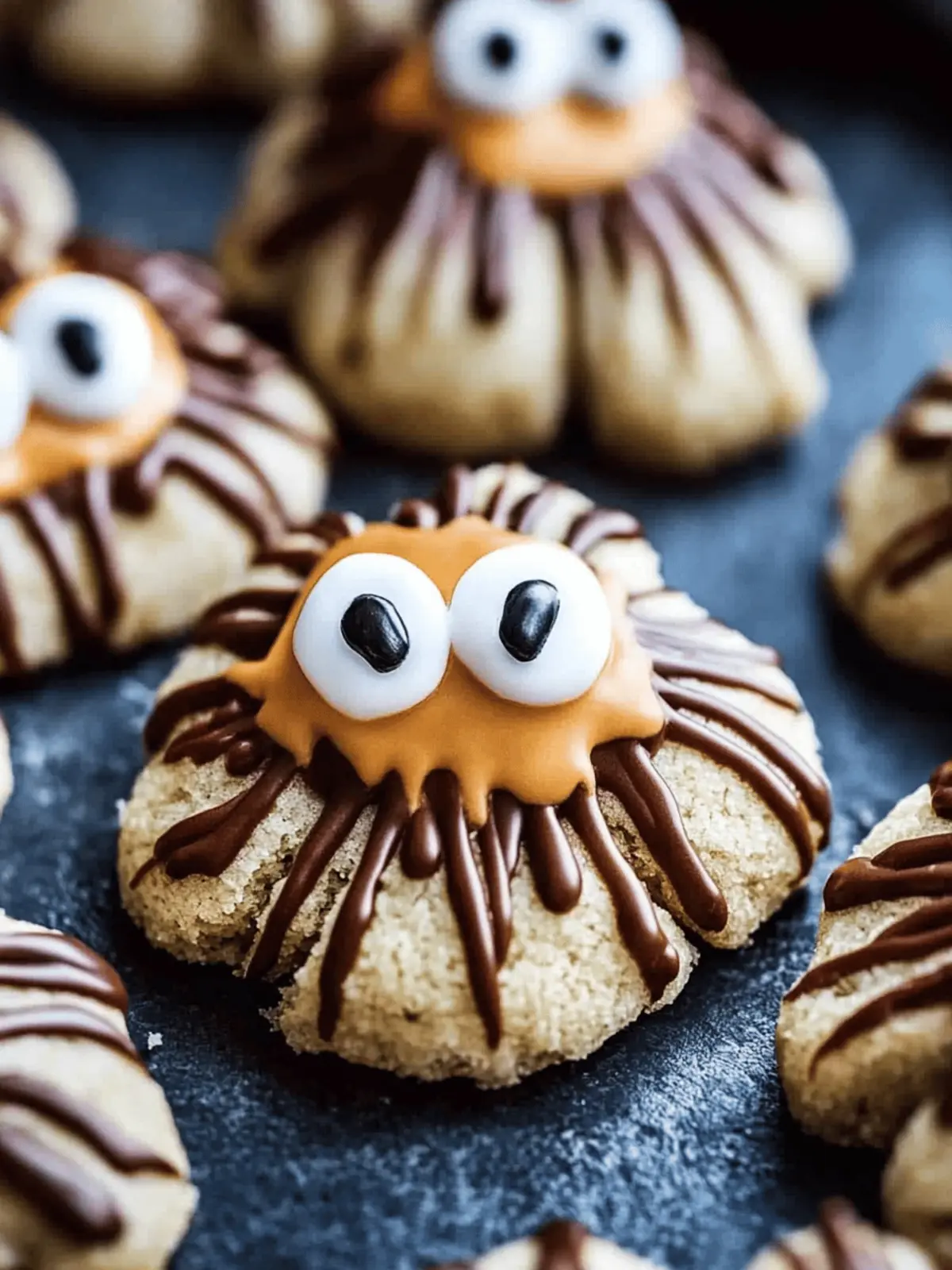 Delicious Spooky Spider Cookies for a Fun Halloween Treat 2 Spooky Spider Cookies