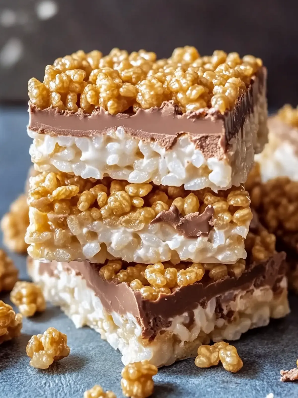 Snickers Rice Crispy Treats: Decadent No-Bake Delight 4 Snickers Rice Crispy Treats
