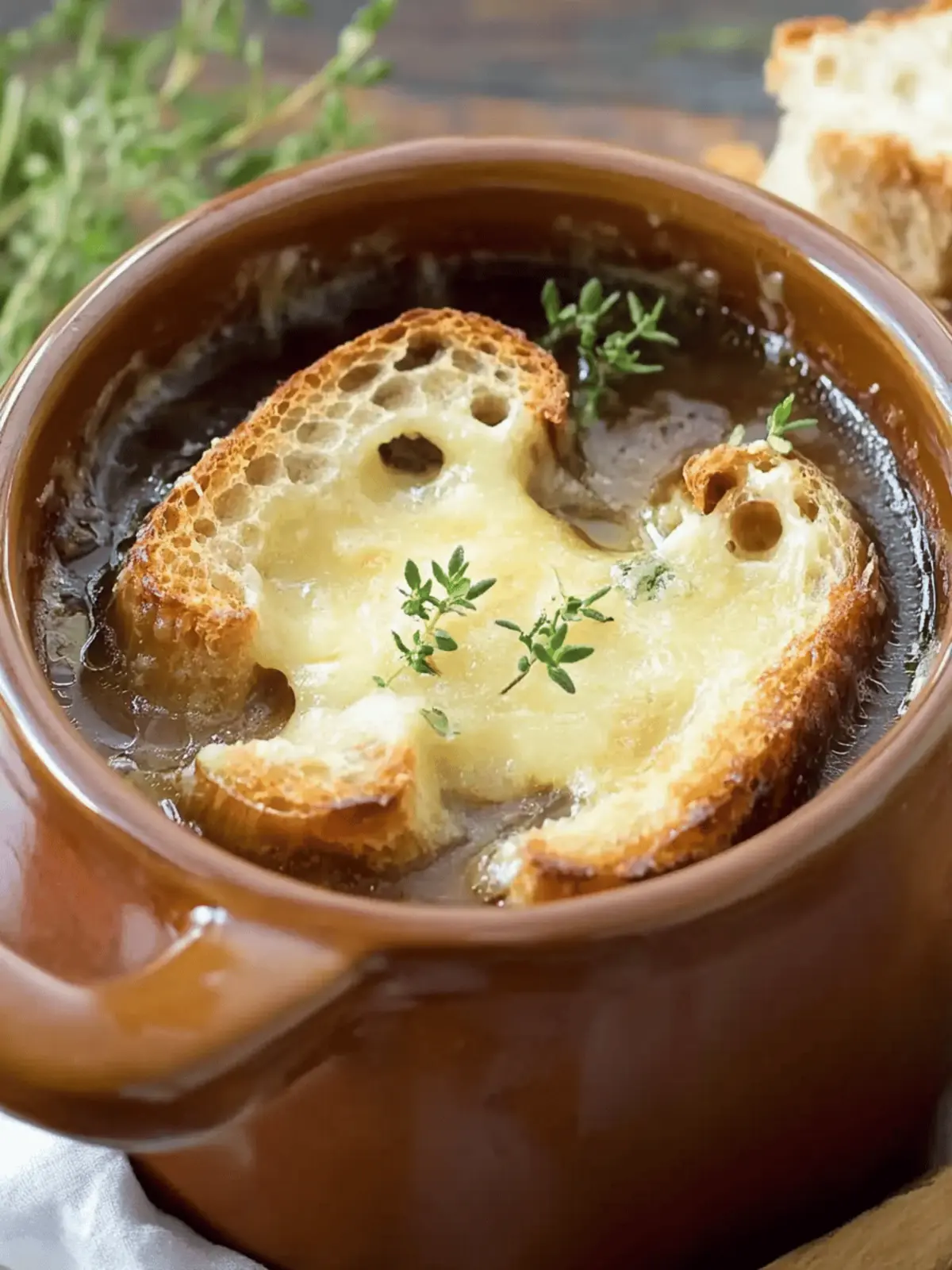 Bistro French Onion Soup with Gruy ¨re for Cozy Nights In 3 Bistro French Onion Soup with Gruy ¨re