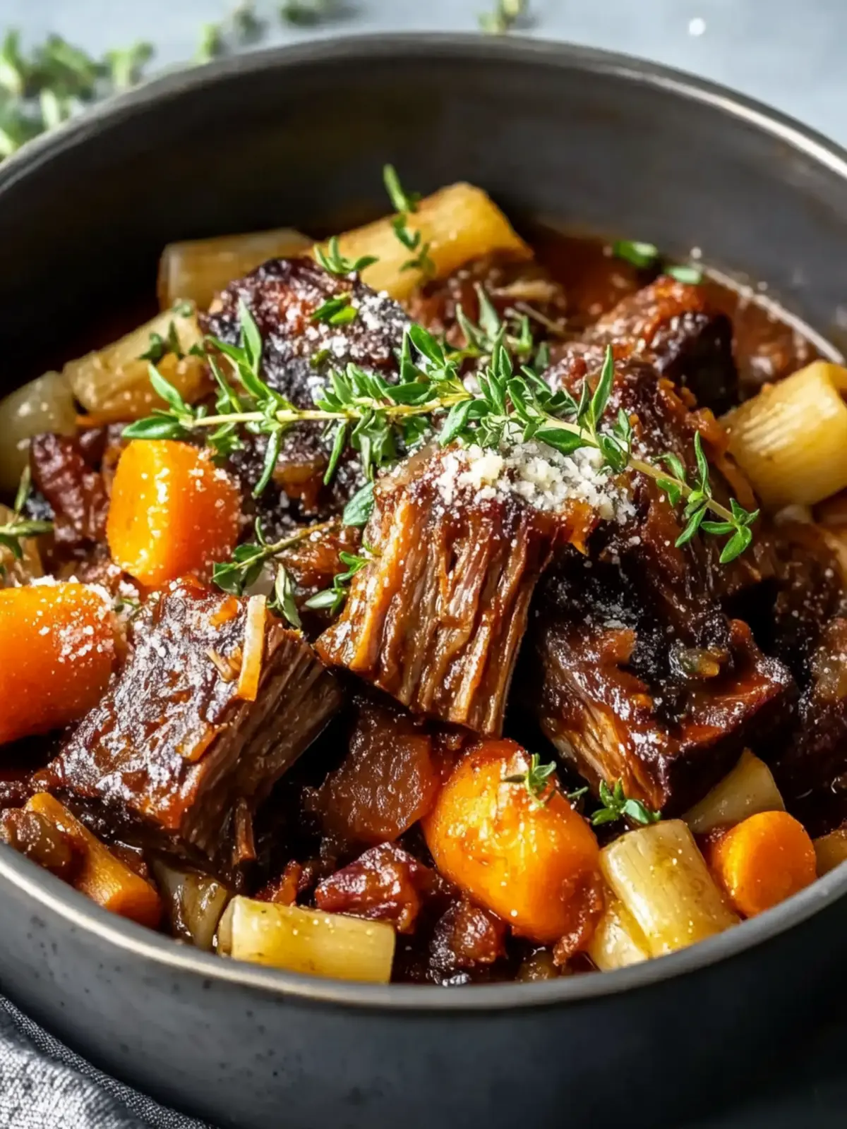 Hearty Braised Short Ribs Ragu: Comfort in Every Bite 4 Braised Short Ribs Ragu