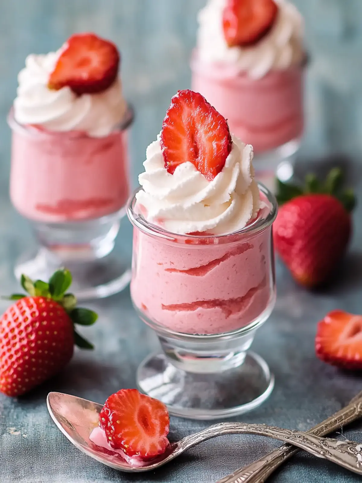 Decadent Strawberry Mousse - Easy Vegan Dessert Bliss 4 Strawberry Mousse