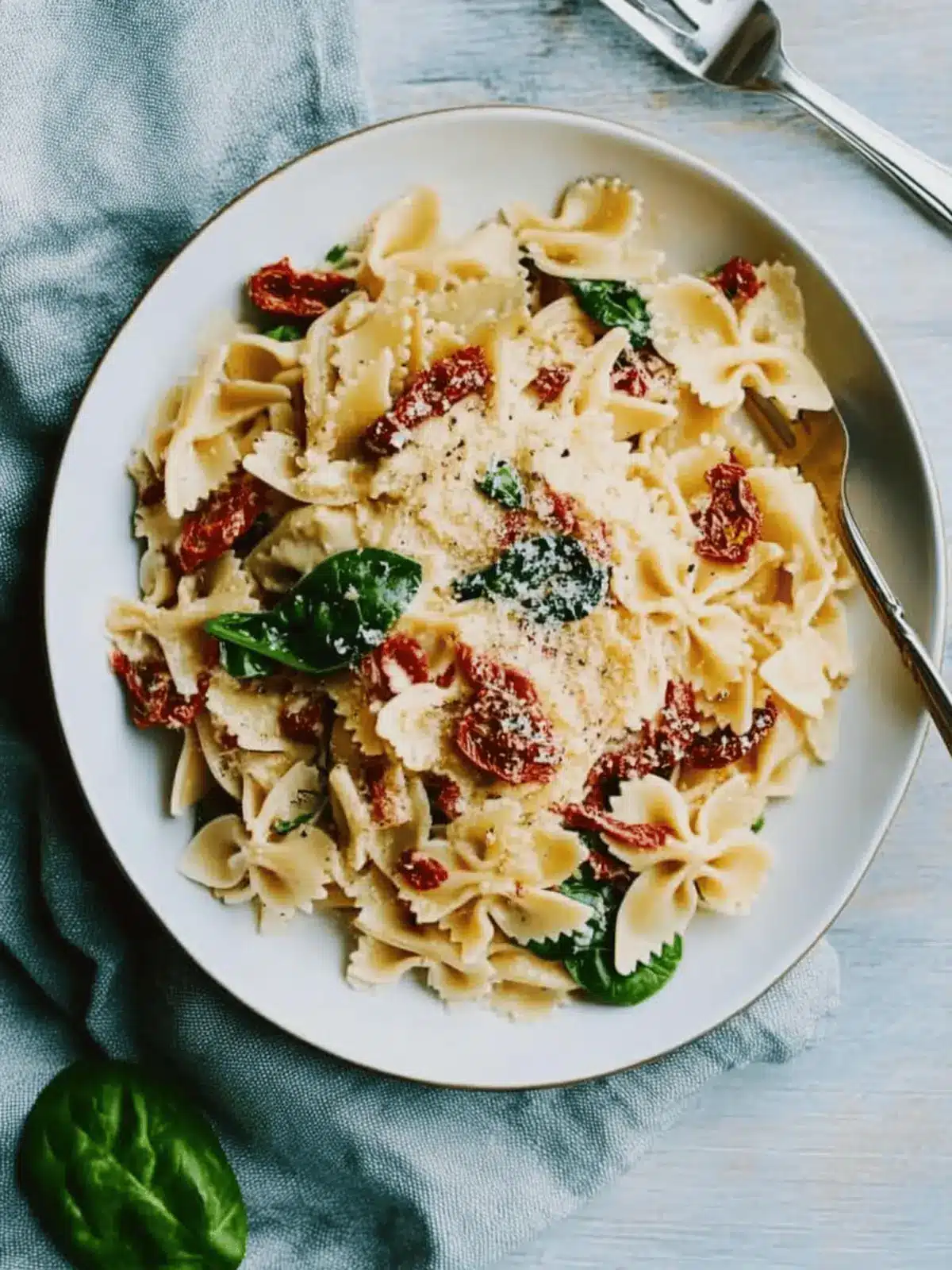 Creamy Sundried Tomato and Spinach Pasta That's Pure Comfort 3 Creamy Sundried Tomato and Spinach Pasta