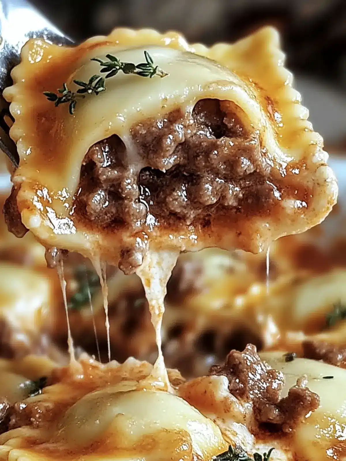 Decadent Beef and Cheese Ravioli Casserole for Cozy Nights 4 Decadent Beef and Cheese Ravioli Casserole