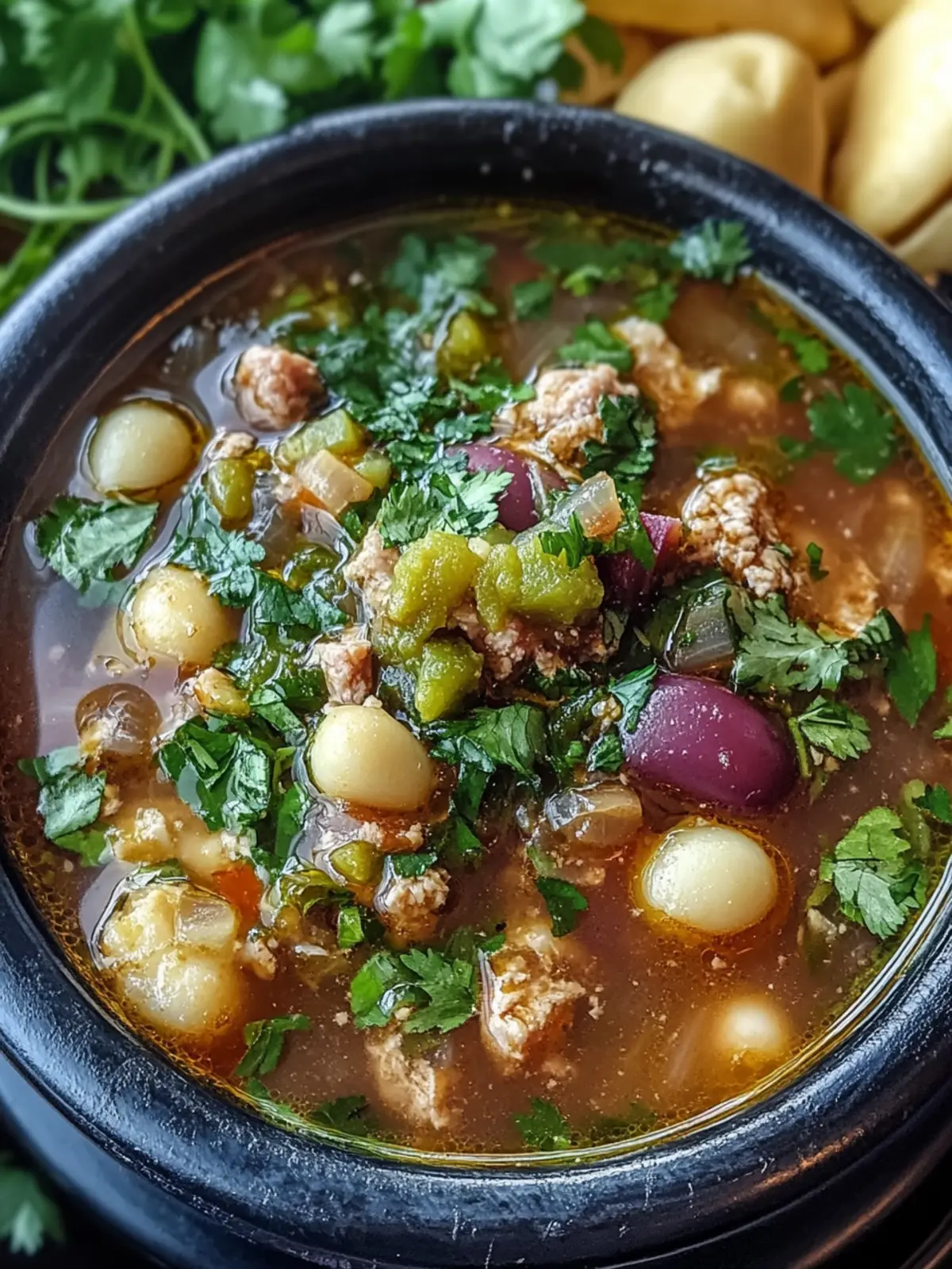 Savory Hatch Green Chile Pork Pozole Perfect for Gatherings 3 Hatch Green Chile Pork Pozole