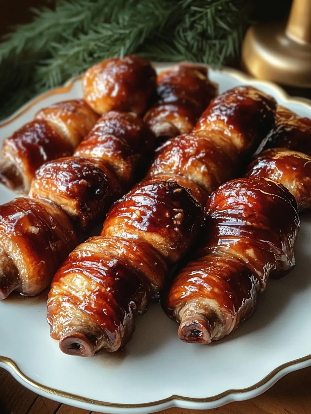Deliciously Sweet Glazed Pigs in a Blanket for Your Next Party 2 Deliciously Sweet Glazed Pigs