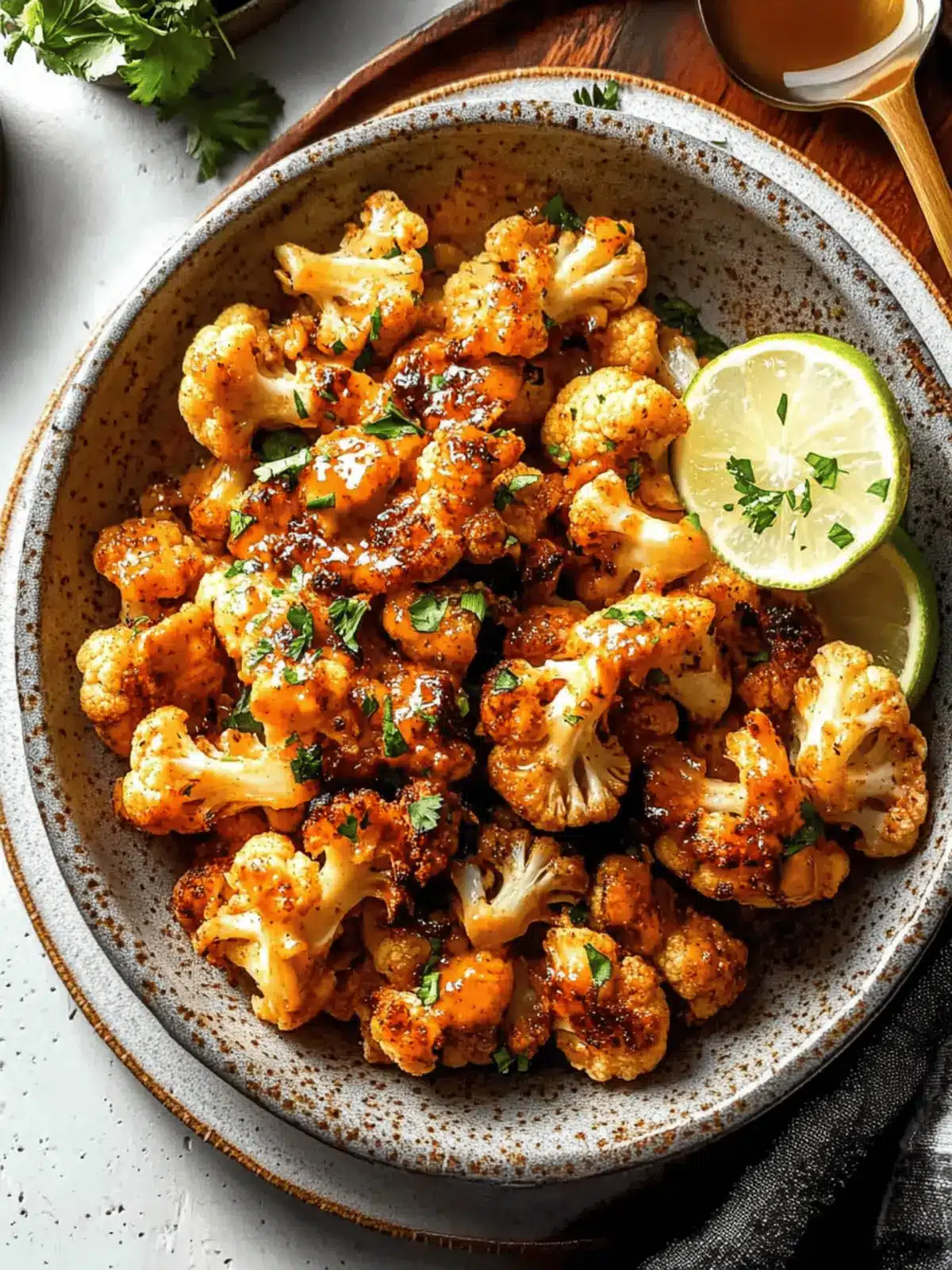 Moroccan Cauliflower with Tahini-Honey for Flavor Lovers 4 Moroccan Cauliflower with Tahini-Honey
