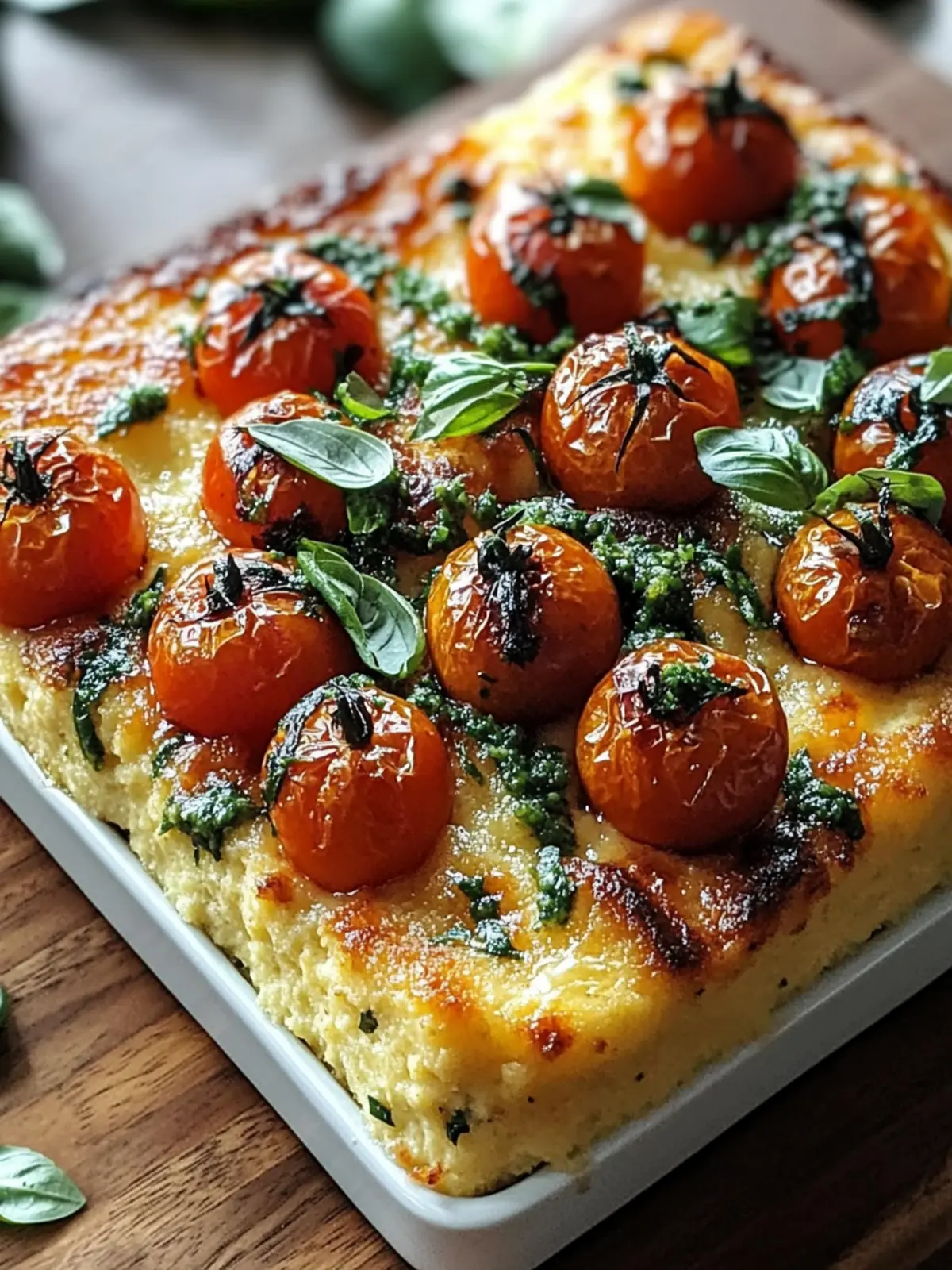 Creamy Polenta & Roasted Tomato Bake: A Comforting Delight 2 Polenta & Roasted Tomato Bake