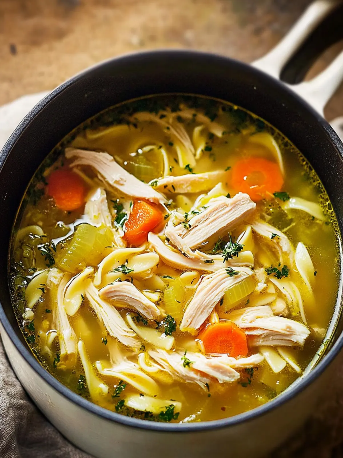 Soul-Soothing Homemade Chicken Noodle Soup for Cozy Nights 4 Homemade Chicken Noodle Soup