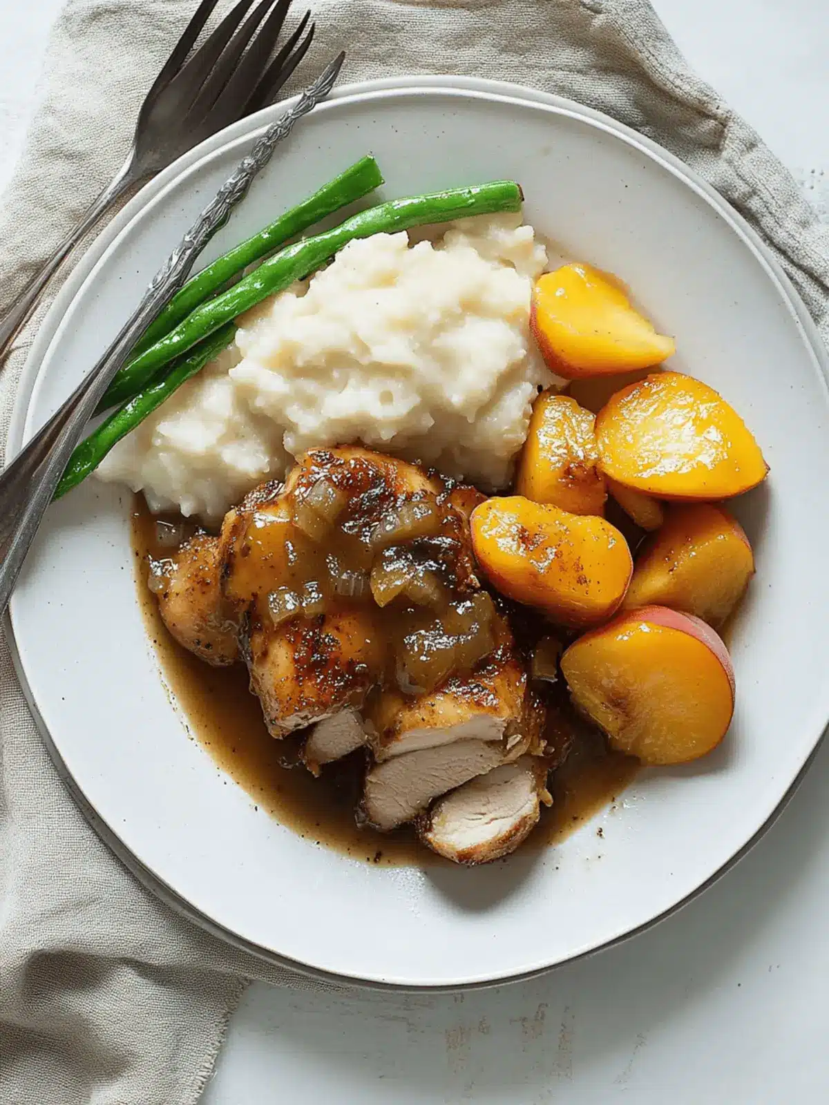 Delicious Slow Cooker Balsamic Peach Chicken for Easy Dinners 2 Slow Cooker Balsamic Peach Chicken