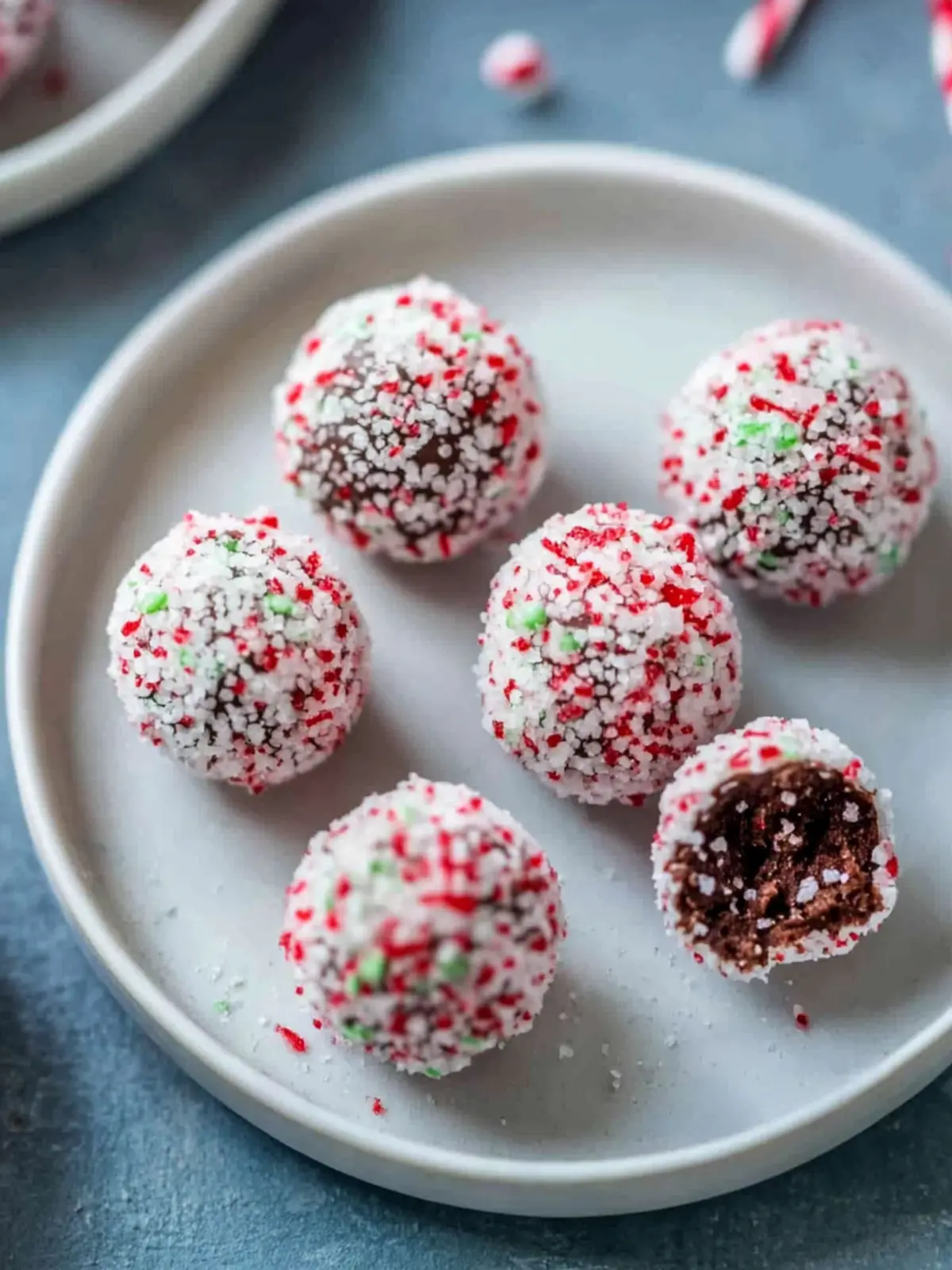 Irresistible No-Bake Peppermint Truffles for Holiday Joy 4 Peppermint Truffles