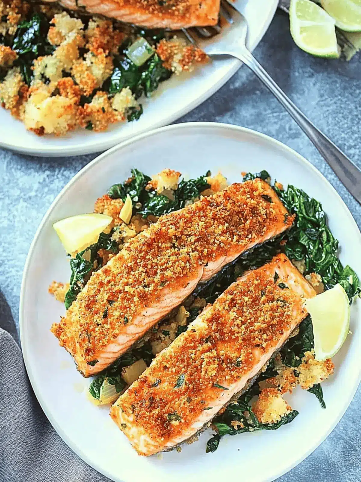 Garlic Parmesan Crusted Salmon: Easy 15-Minute Gourmet Delight 2 Garlic Parmesan Crusted Salmon