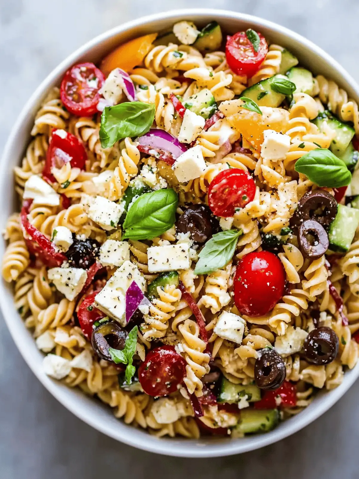 Easy Greek Pasta Salad for a Fresh Twist on Meal Prep 4 Easy Greek Pasta Salad