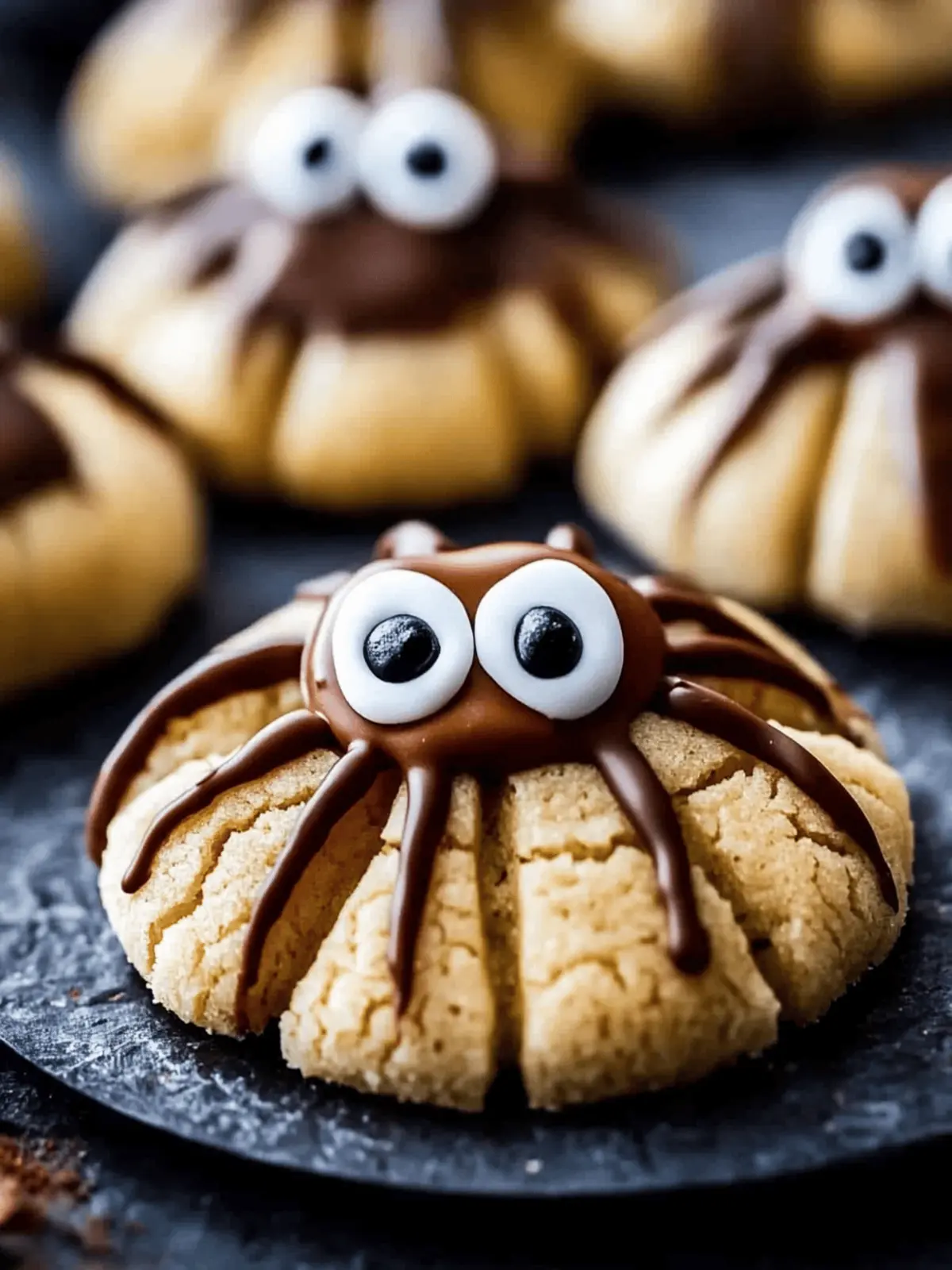 Delicious Spooky Spider Cookies for a Fun Halloween Treat 3 Spooky Spider Cookies