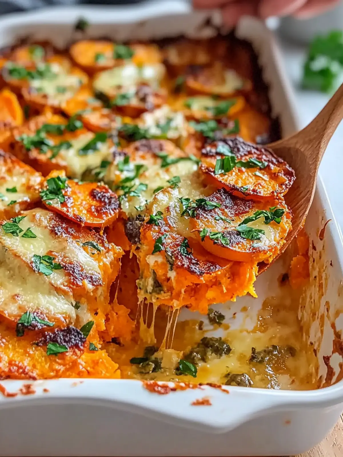 Savory Homemade Garlic Butter Sweet Potato Bake Anyone Can Love 4 Homemade Garlic Butter Sweet Potato Bake