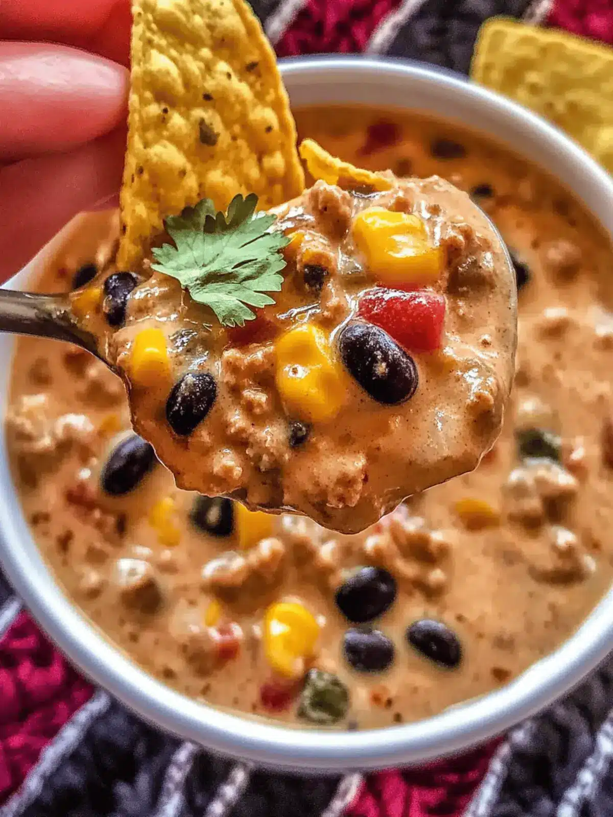 High Protein Creamy Taco Soup That's Perfect for Meal Prep 2 High Protein Creamy Taco Soup