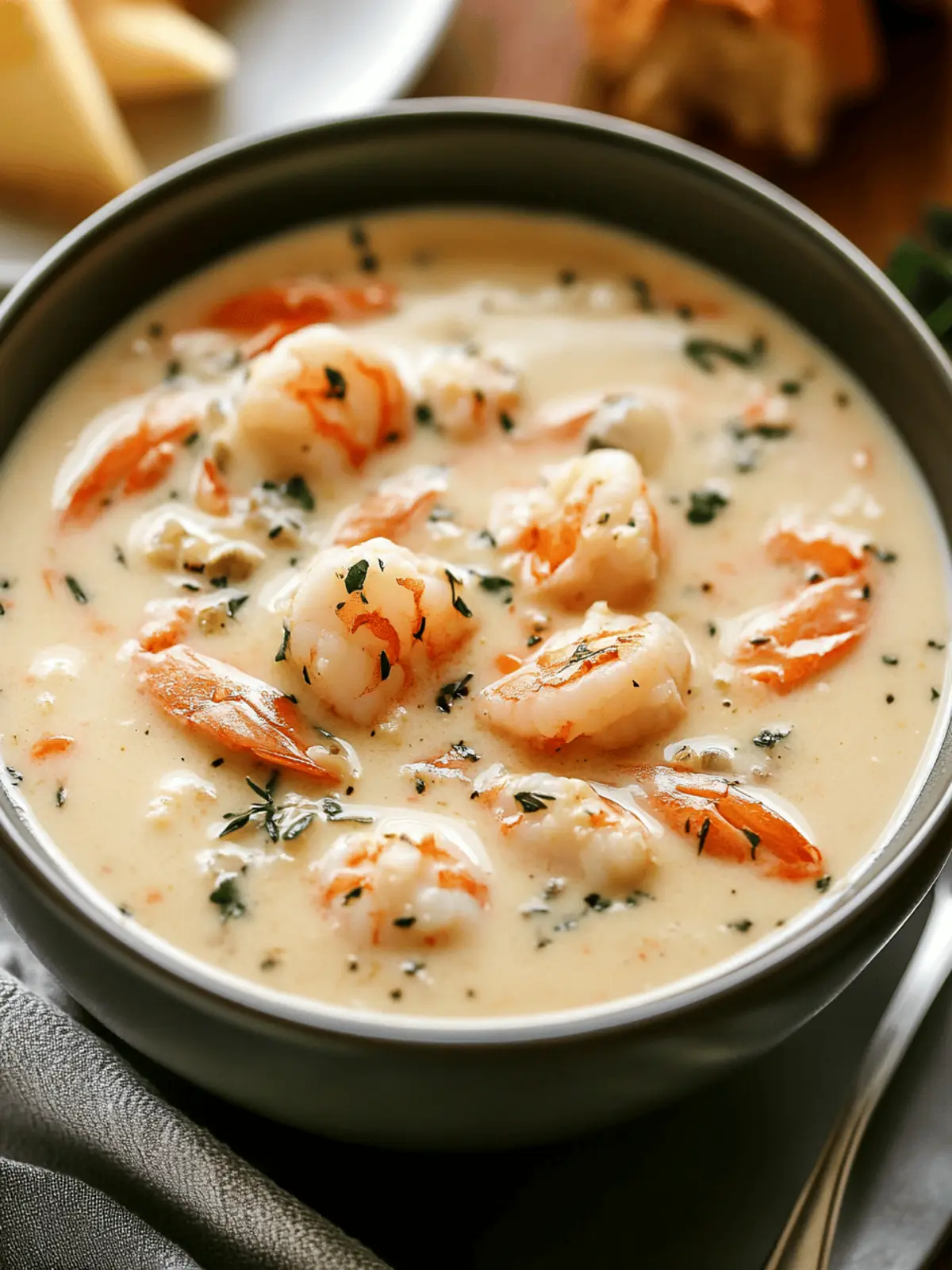 Savor the Comfort of Crab and Shrimp Seafood Bisque at Home 4 Crab and Shrimp Seafood Bisque
