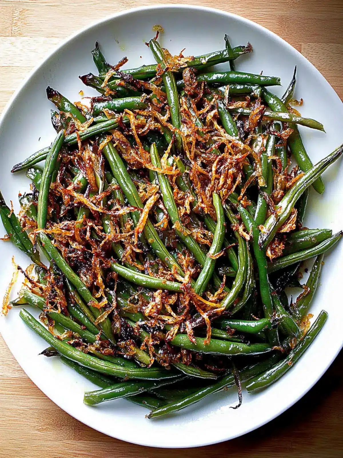Roasted Green Beans with Caramelized Shallots for a Flavor Boost 3 Roasted Green Beans with Caramelized Shallots