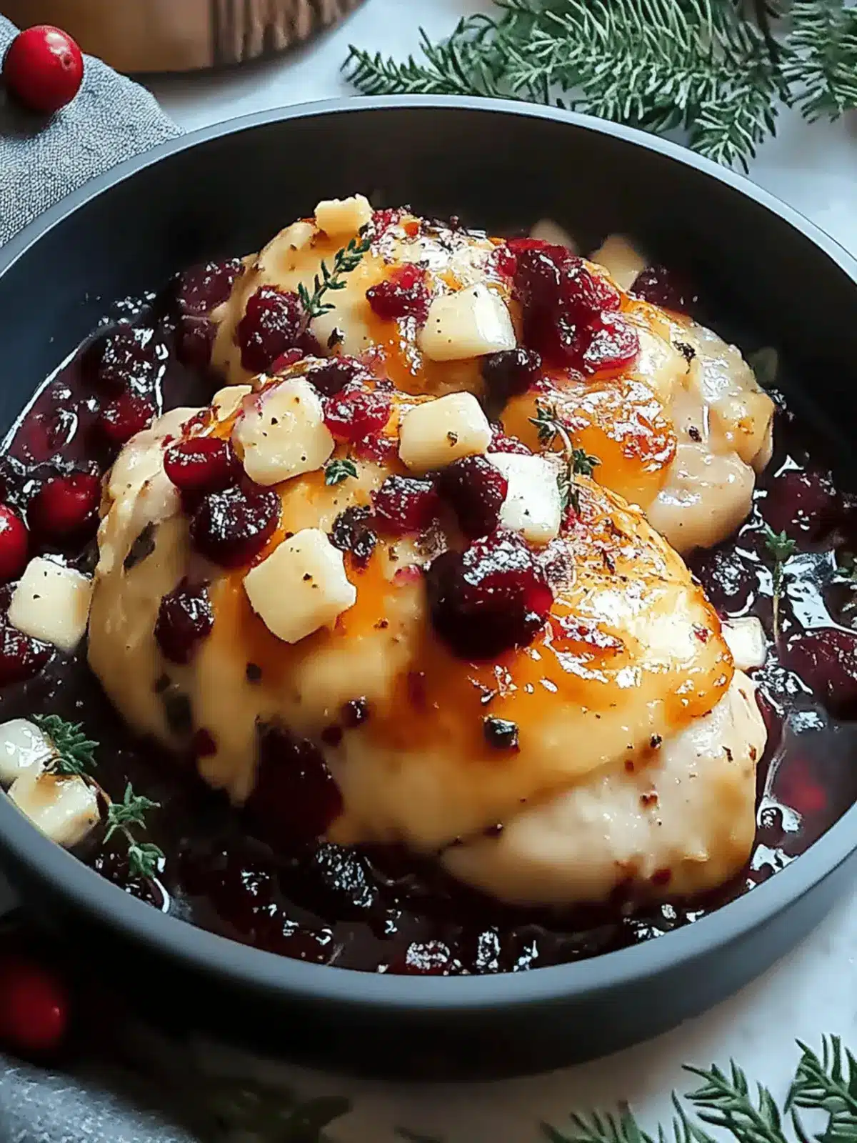 Decadent Cranberry Brie Stuffed Chicken for Memorable Dinners 3 Cranberry Brie Stuffed Chicken