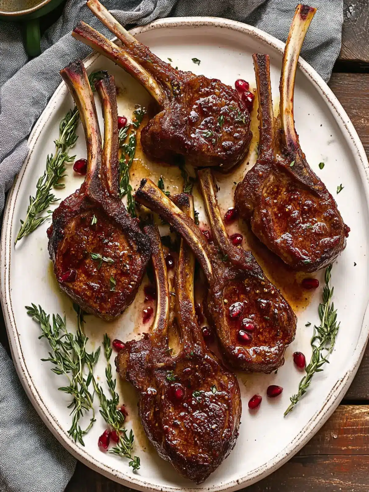 Fancy Pomegranate Lamb Chops for Effortless Elegant Dining 3 Fancy Pomegranate Lamb Chops