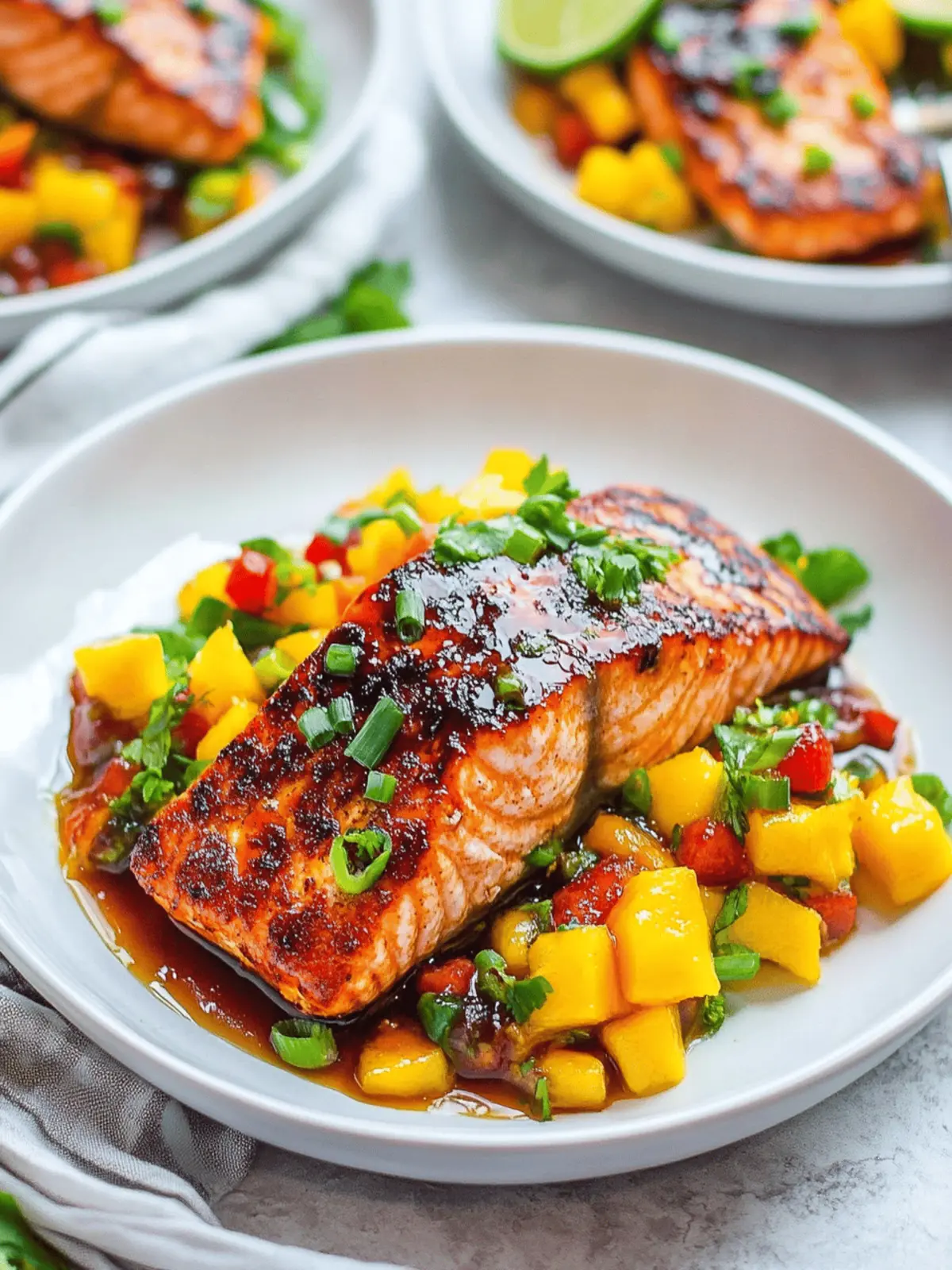 Mango Teriyaki Salmon: A Tropical Twist for Quick Dinners 3 Mango Teriyaki Salmon