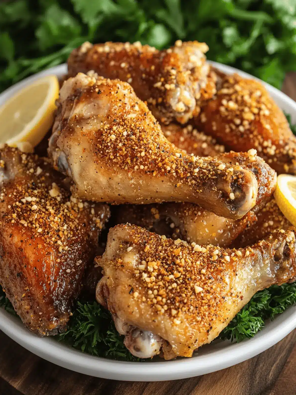 Garlic Parmesan Lemon Pepper Wings That Crush Takeout Cravings 4 Garlic Parmesan Lemon Pepper Wings