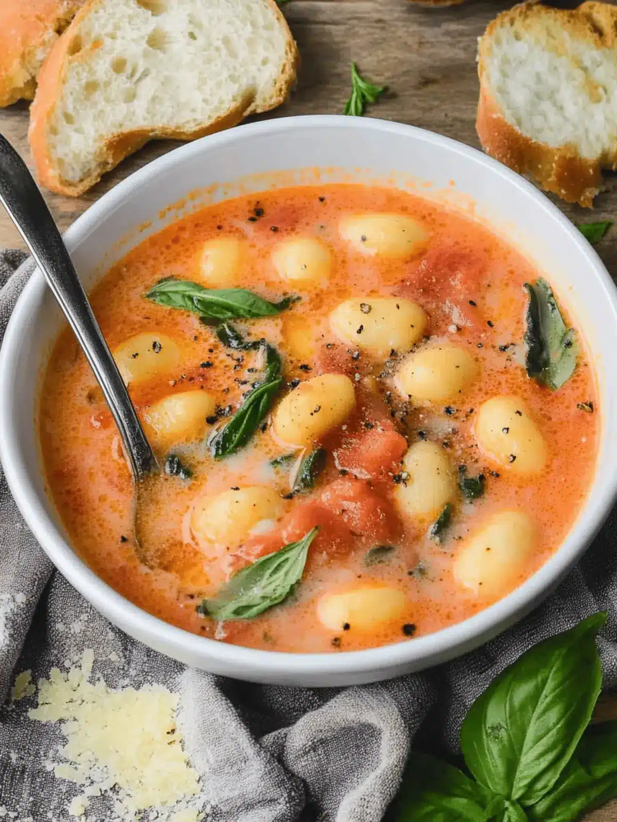 Creamy Tomato Gnocchi Soup, Your New Cozy Comfort Recipe 3 Tomato Gnocchi Soup