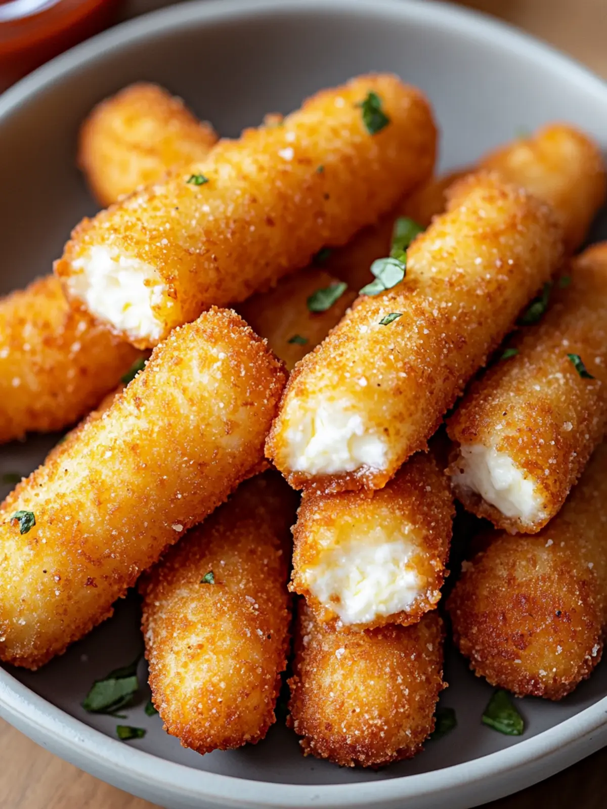 Keto Mozzarella Sticks: Crispy, Guilt-Free Cheese Indulgence 4 Keto Mozzarella Sticks