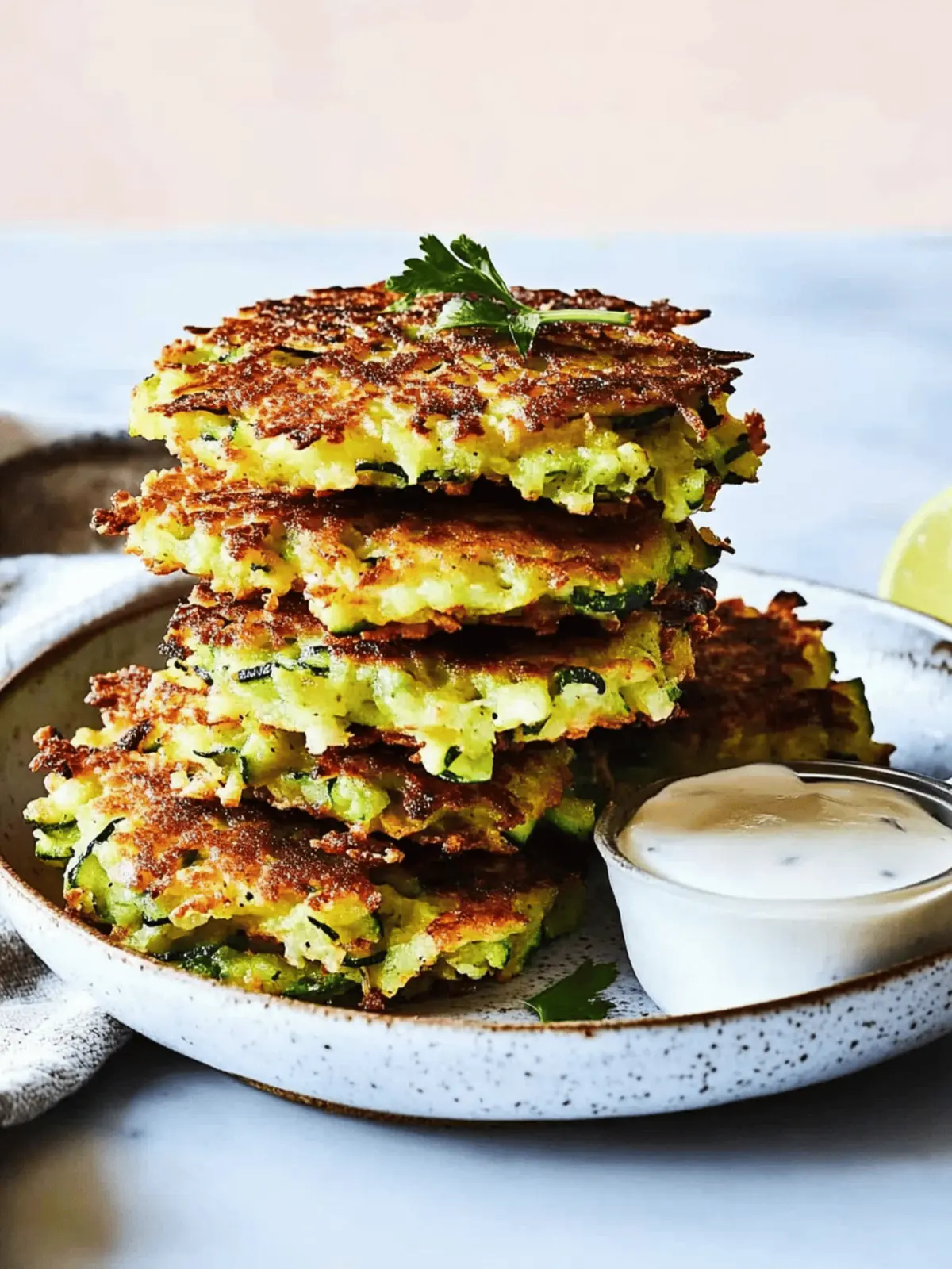 Crispy Zucchini Fritters for Your Summer Snack Cravings 3 Zucchini Fritters