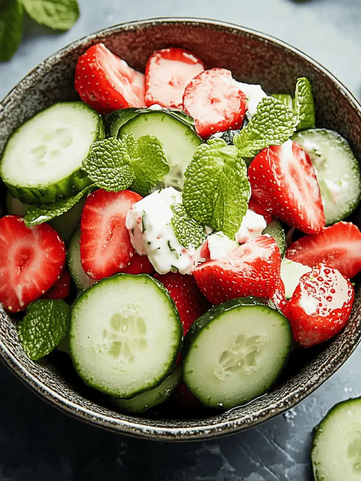 Crisp Cucumber Strawberry Salad for a Refreshing Summer Boost 4 Crisp Cucumber Strawberry Salad for a Refreshing Summer Boost