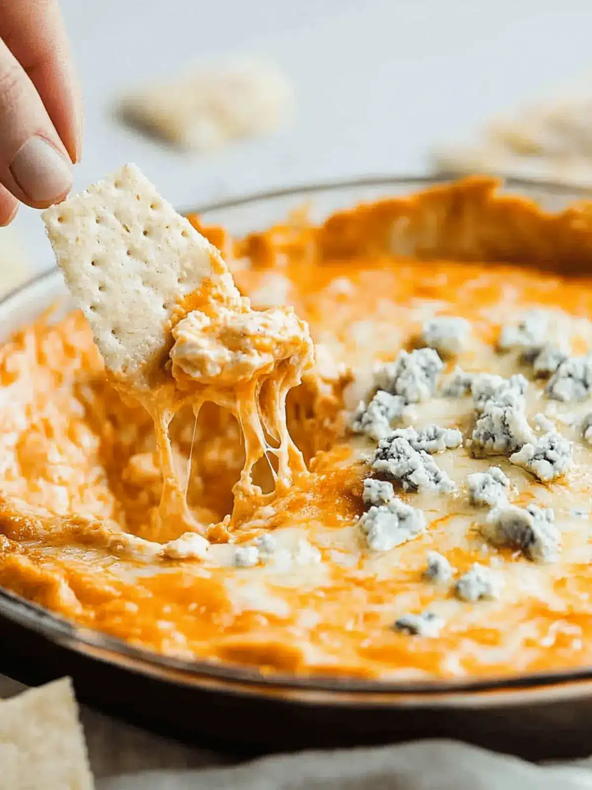 Savor Every Bite of Blue Cheese Buffalo Chicken Dip Delight 2 Blue Cheese Buffalo Chicken Dip