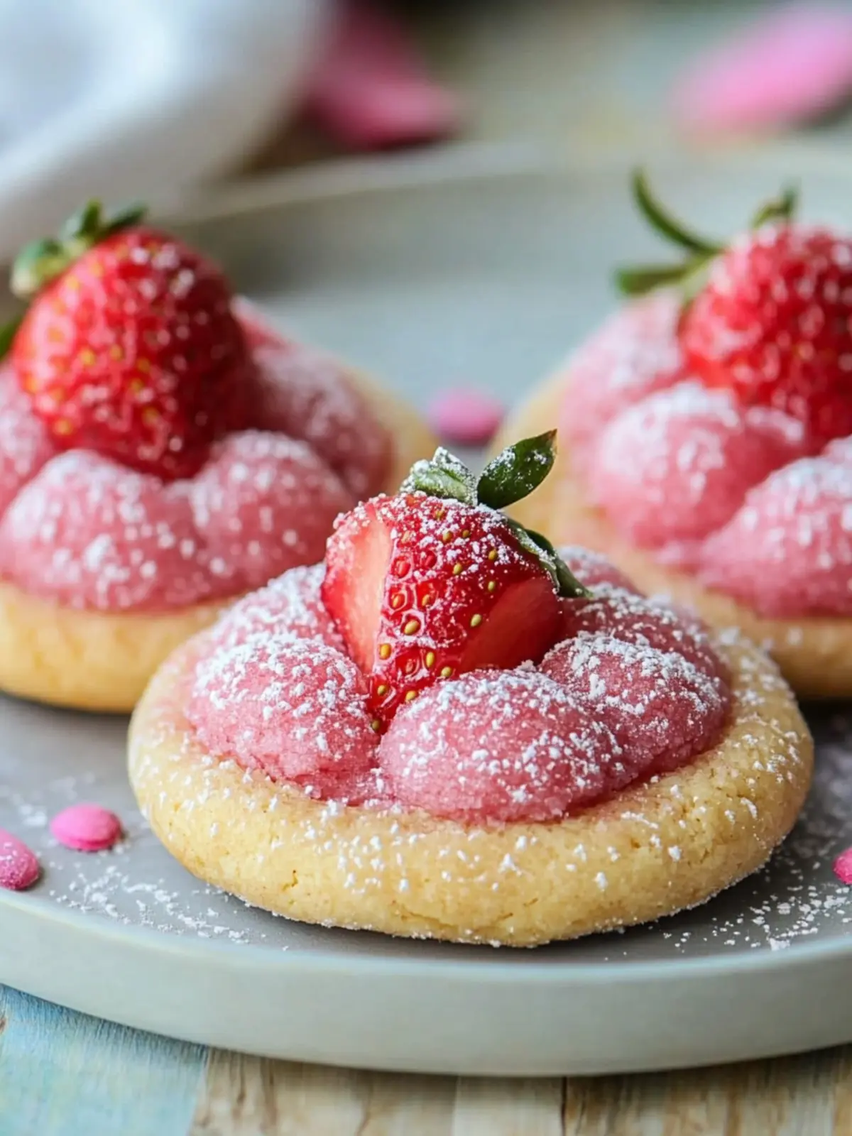 Strawberry Kiss Cookies Easy Recipe for Sweet Moments 2 Strawberry Kiss Cookies