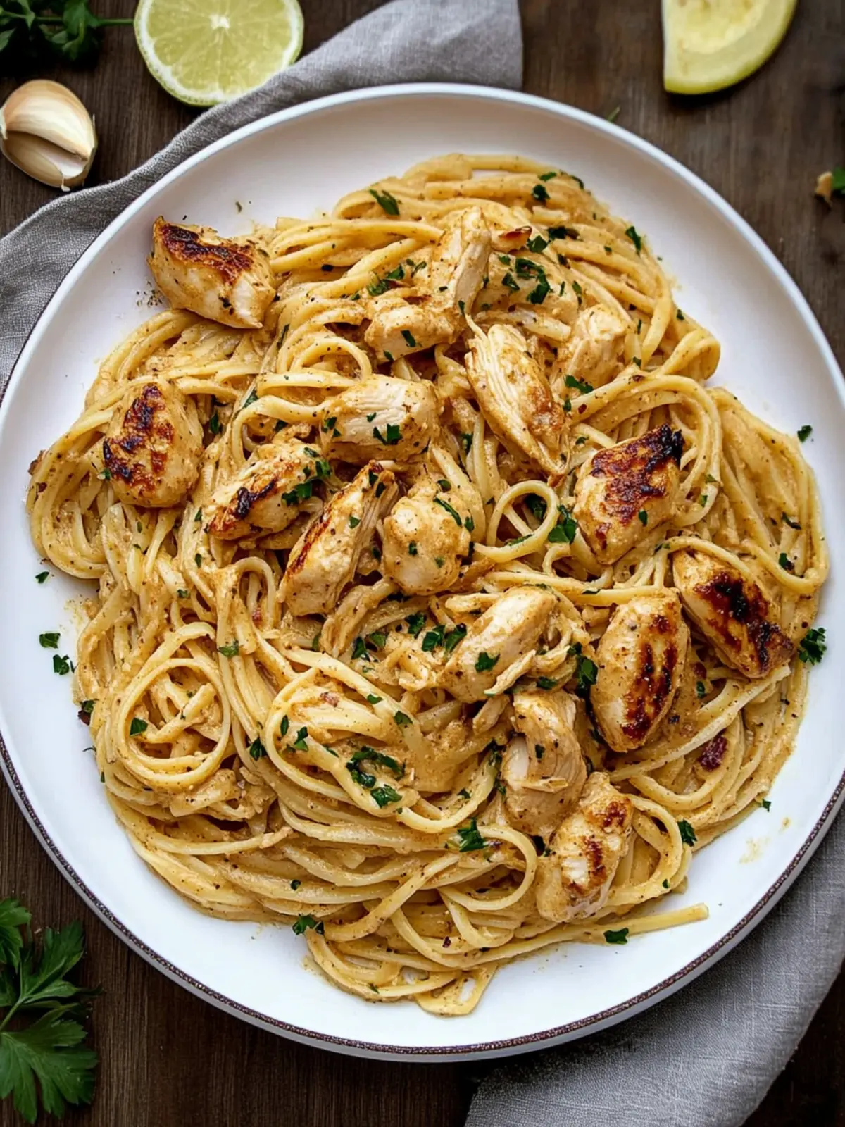 Savor Cowboy Butter Chicken Linguine in Just 25 Minutes 2 Cowboy Butter Chicken Linguine