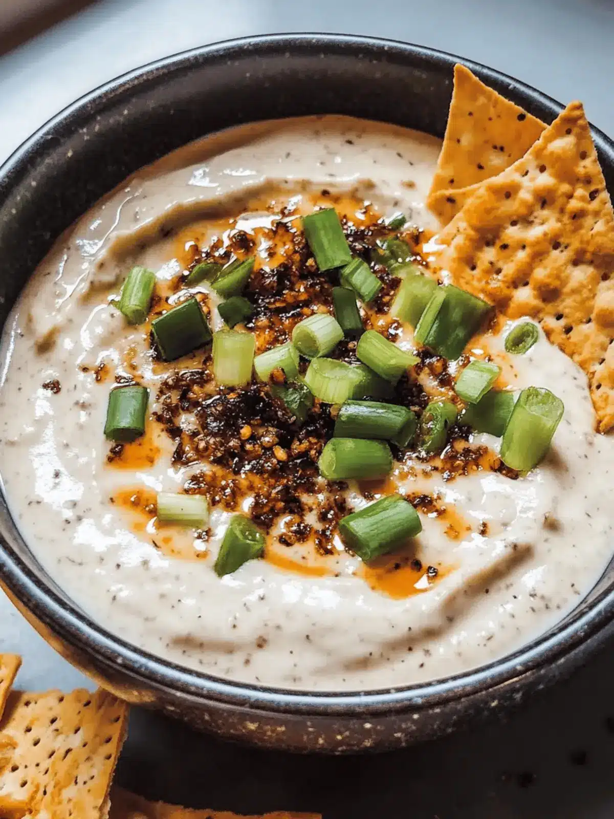 Irresistible Charred Scallion and Chili Crisp Dip Recipe in 15 Minutes 4 Irresistible Charred Scallion and Chili Crisp Dip Recipe