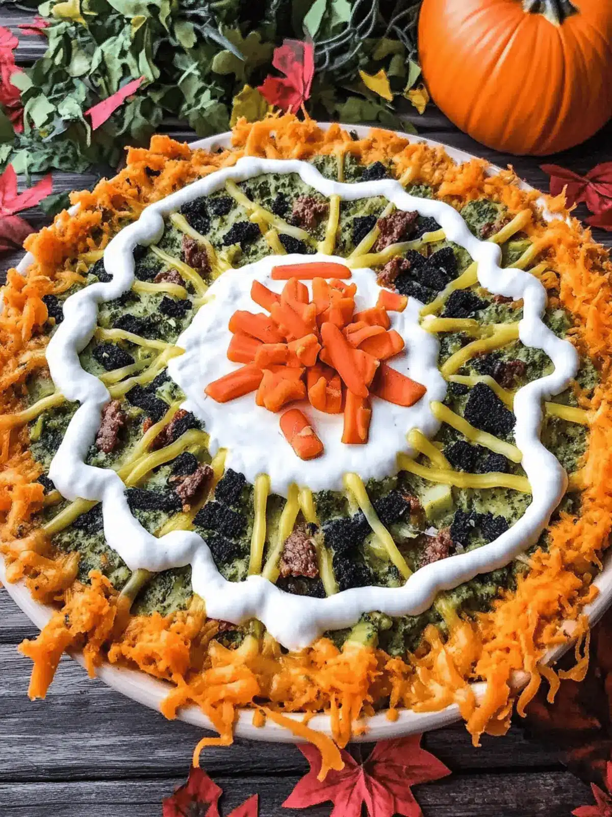 Spooky Halloween Taco Dip That Wows Every Party Guest 4 Halloween Taco Dip